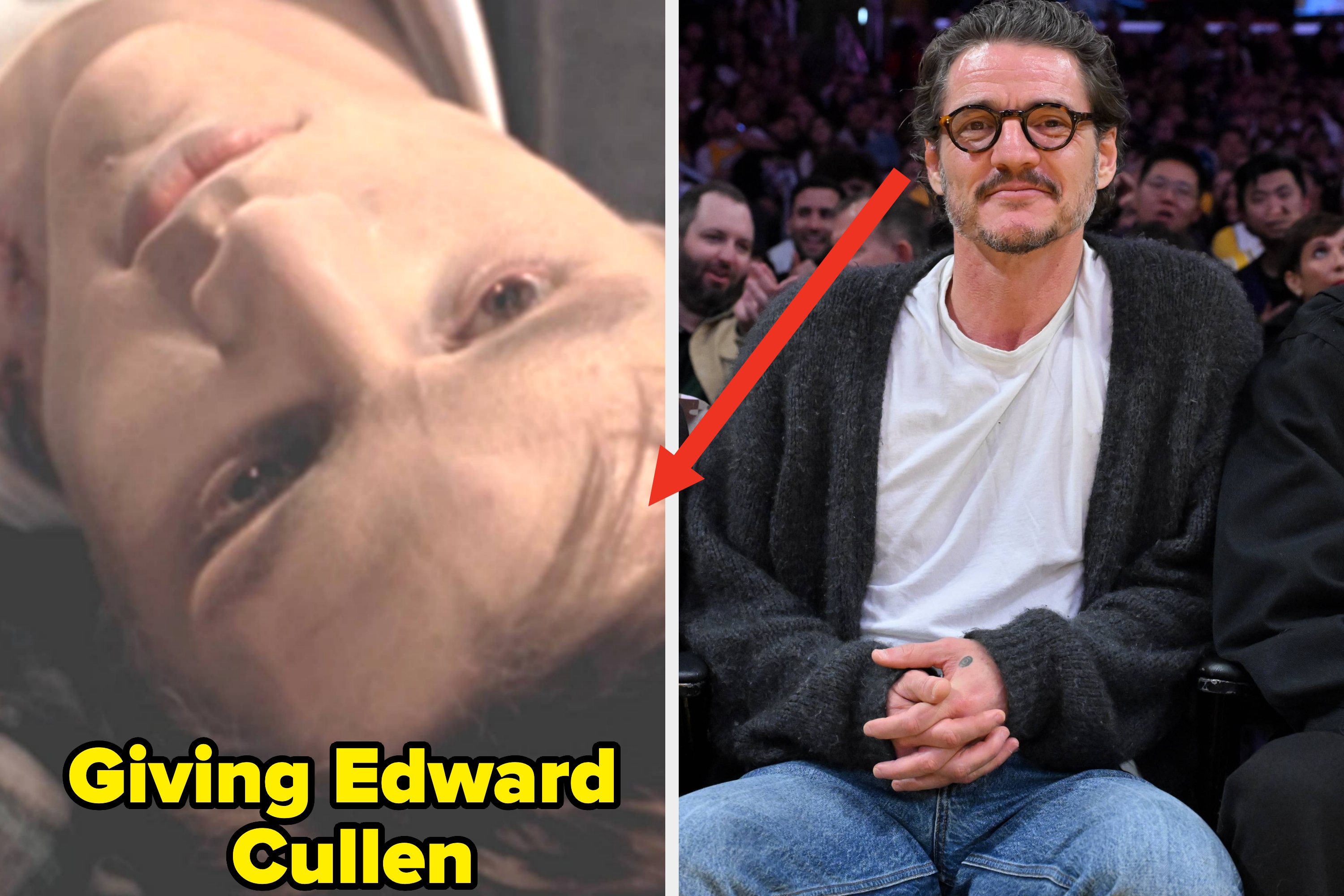 Young Pedro Pascal as Eddie on "Buffy the Vampire Slayer"