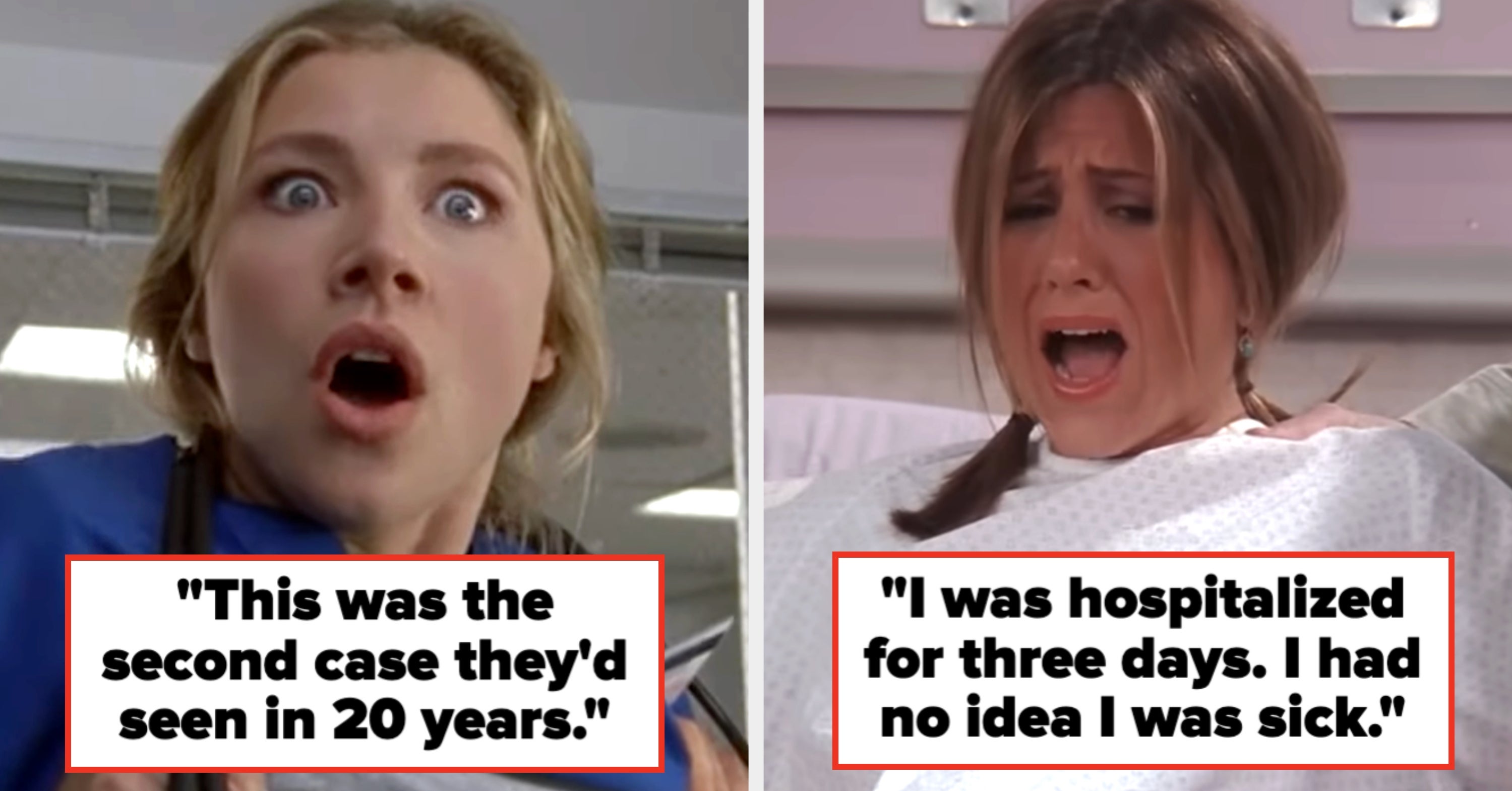 Person resting on a couch looking concerned about their health