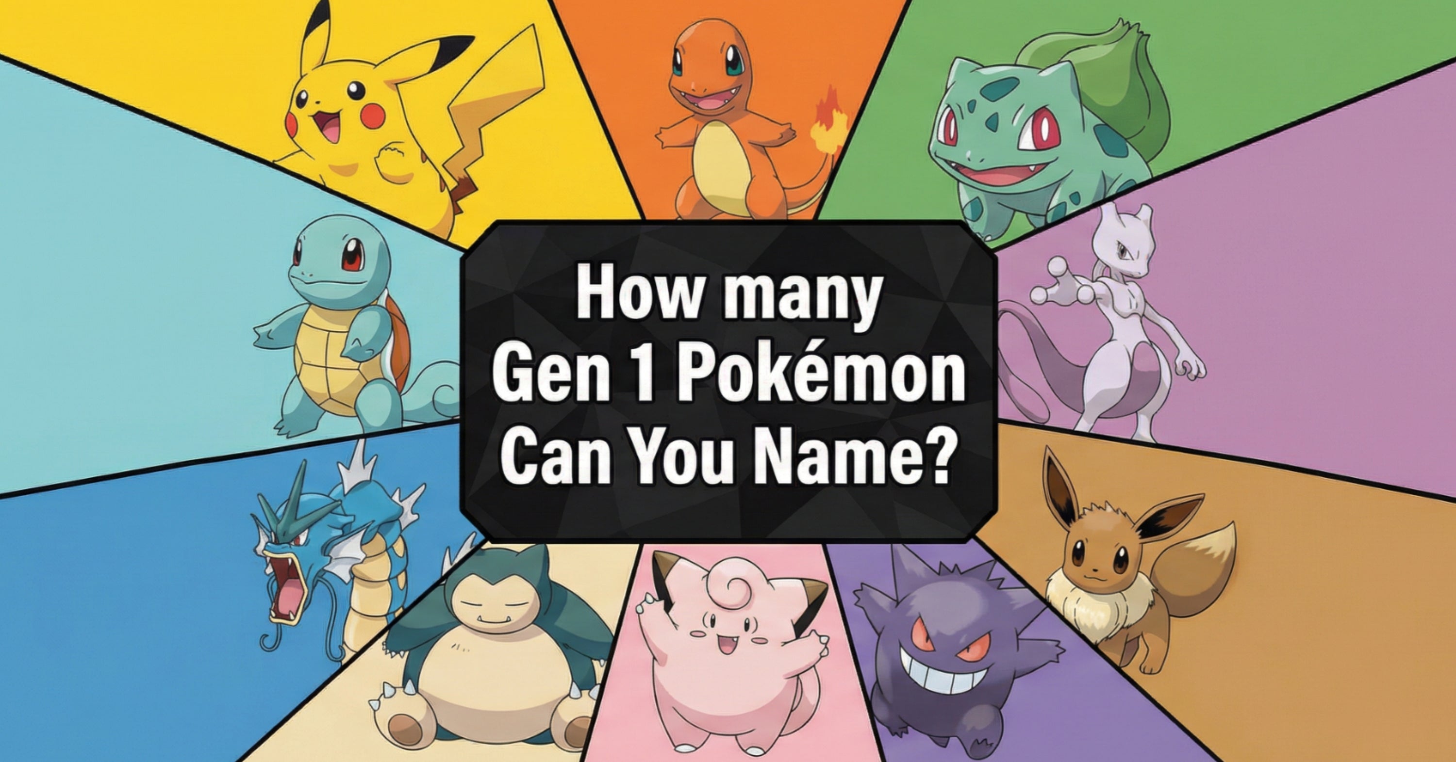 Can You Name All 151 Original Pokémon? Typing Quiz