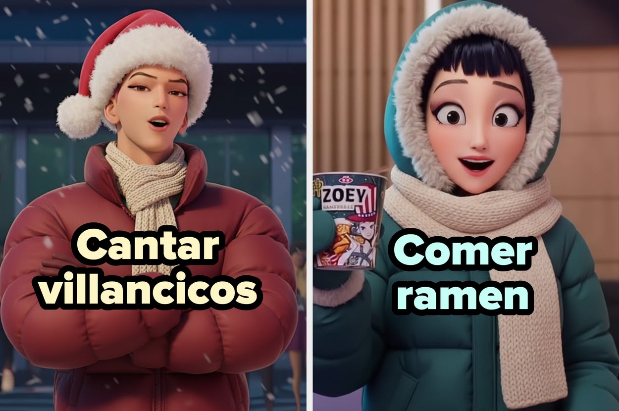 Dime tu nombre y te crearé una historia navideña con personajes de Kpop Demon Hunters