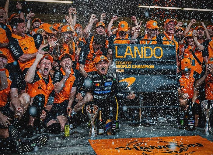  &quot;This Team Won It All—Constructors&#x27; and Drivers&#x27; World Champions.&quot;