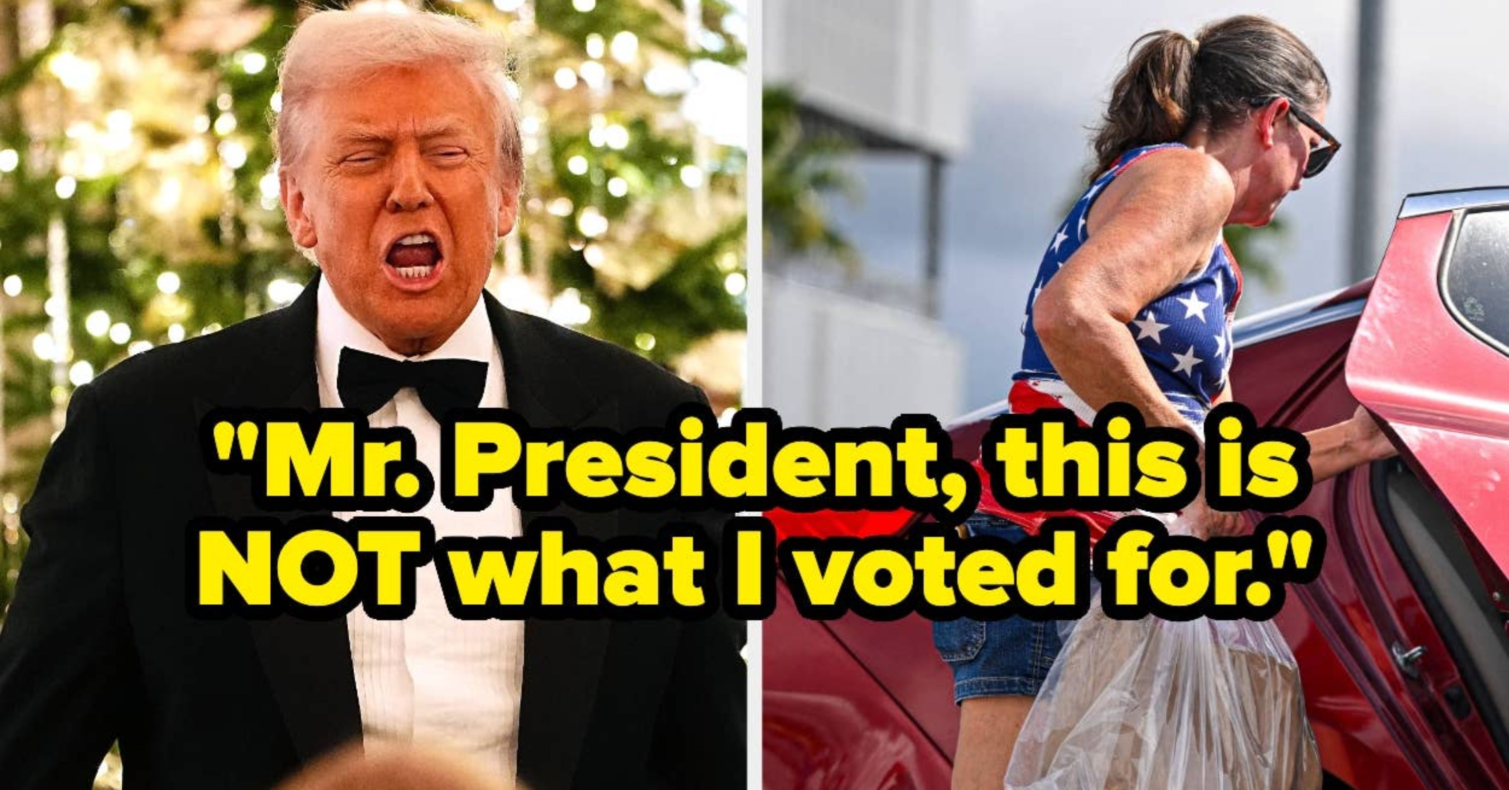 This Trump Voter Is Mad About The Difference Between Their 2024 And 2025 Grocery Bills, And People Reacted Exactly How You'd Expect