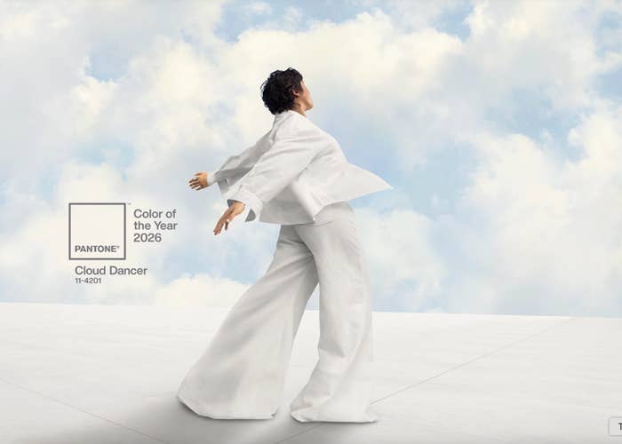  &quot;Color del año 2026, Cloud Dancer 11-4201&quot;