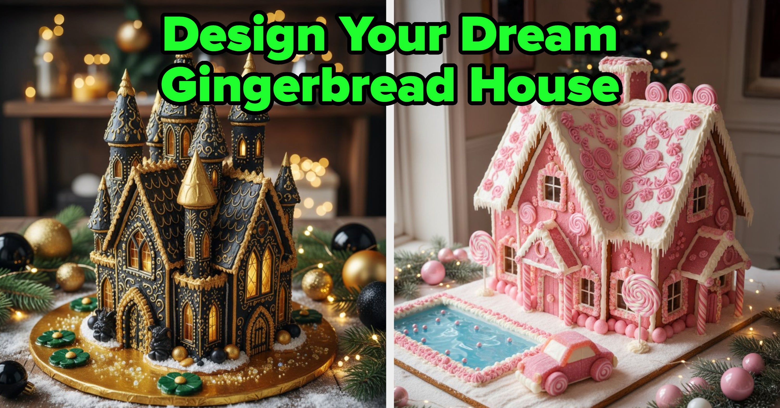 Can You Build A Gingerbread House So Good It Will Give Everyone A Sweet Tooth?