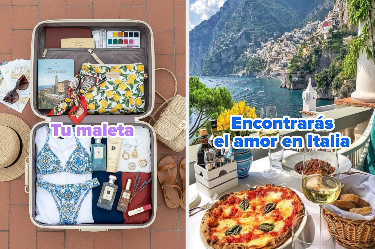 Arma una maleta para las vacaciones y te diré en qué país conocerás al amor de tu vida