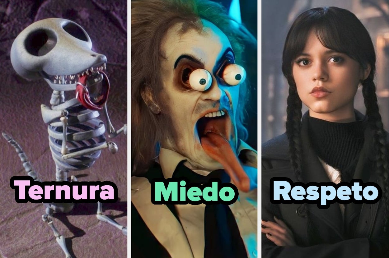 Elige entre estos personajes de Tim Burton y te diré si inspiras ternura, respeto o miedo