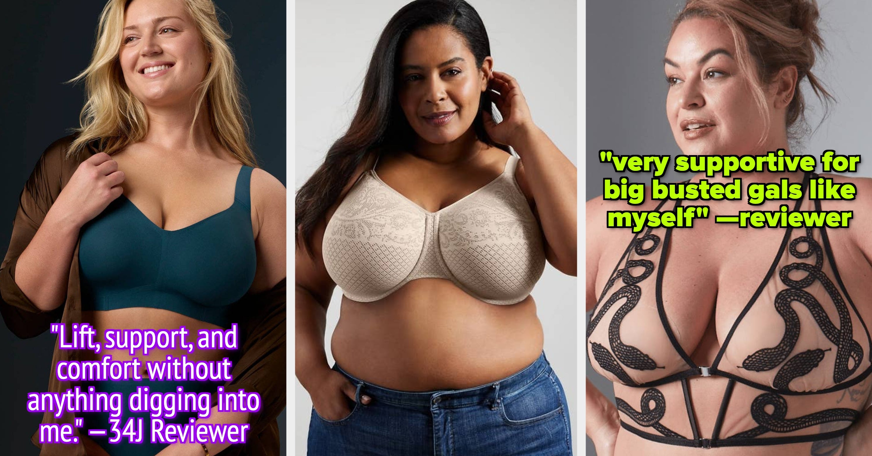 If You Have Big Boobs, Start Off The New Year Right With These 28 Bras Reviewers Swear Are Actually Comfortable