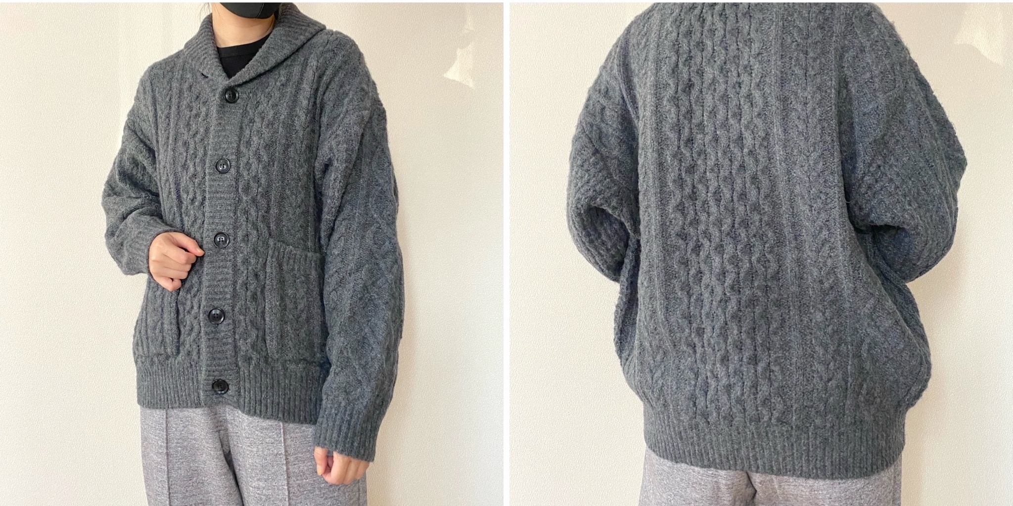 もう欲しいサイズなくなってる…！GU×ガーメンツの「主役カーディガン