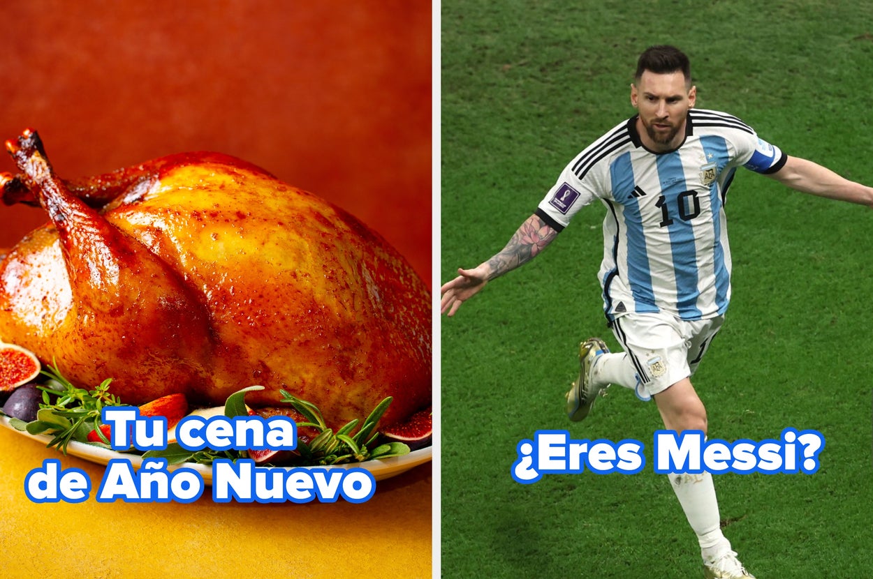 Arma tu cena de fin de año y te diré qué campeón del mundo eres