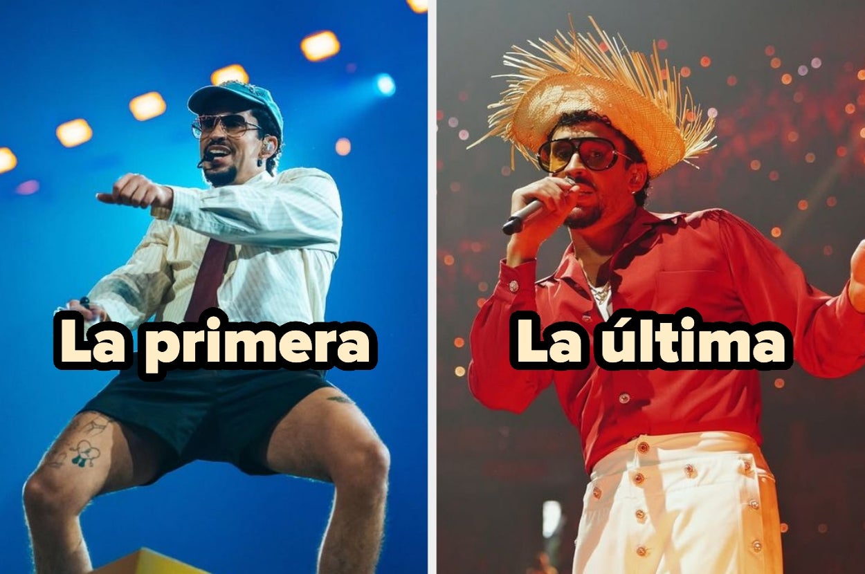Puedo adivinar a qué fecha de Bad Bunny vas solo con tu selección de canciones