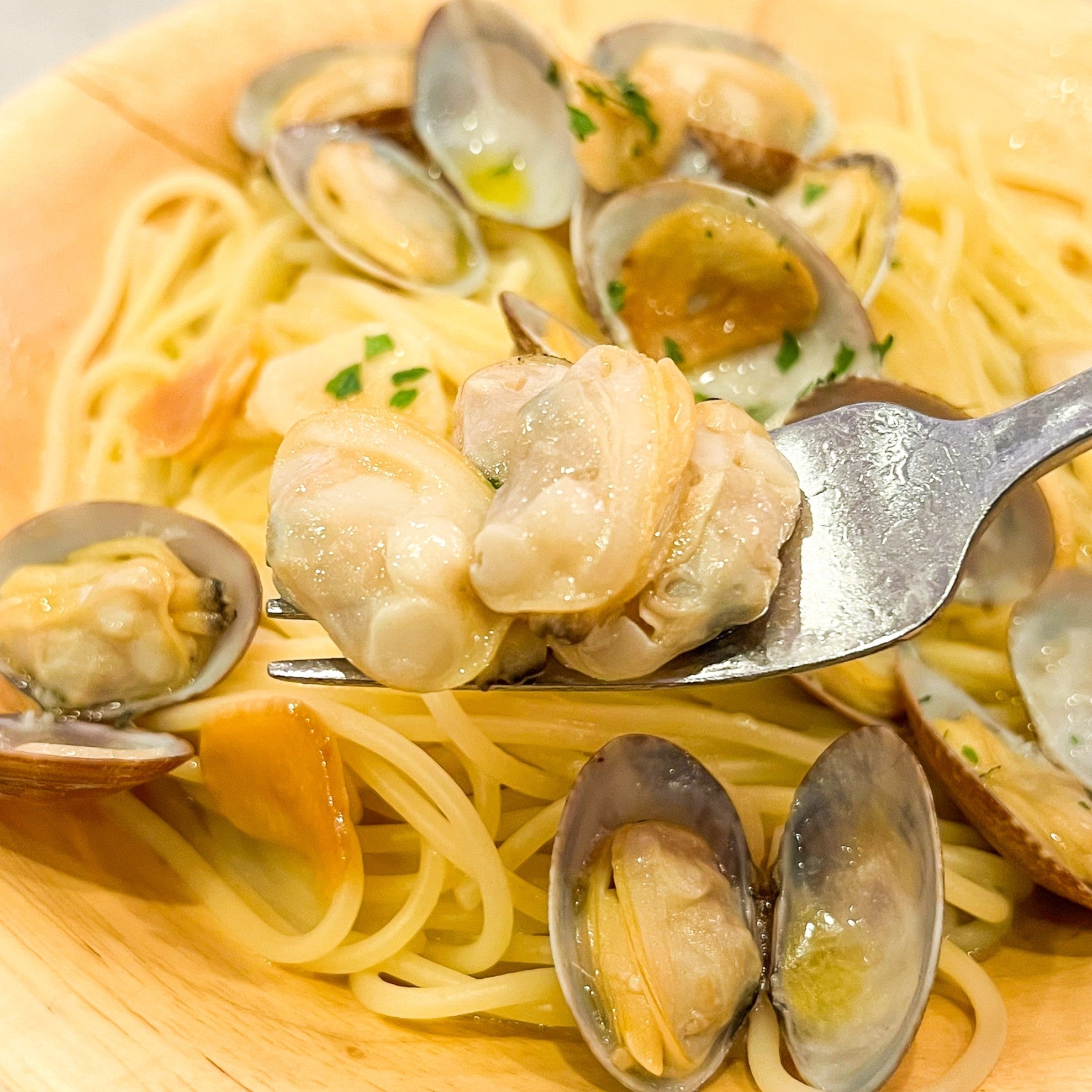 サイゼリヤ「スープ入り塩味ボンゴレ」