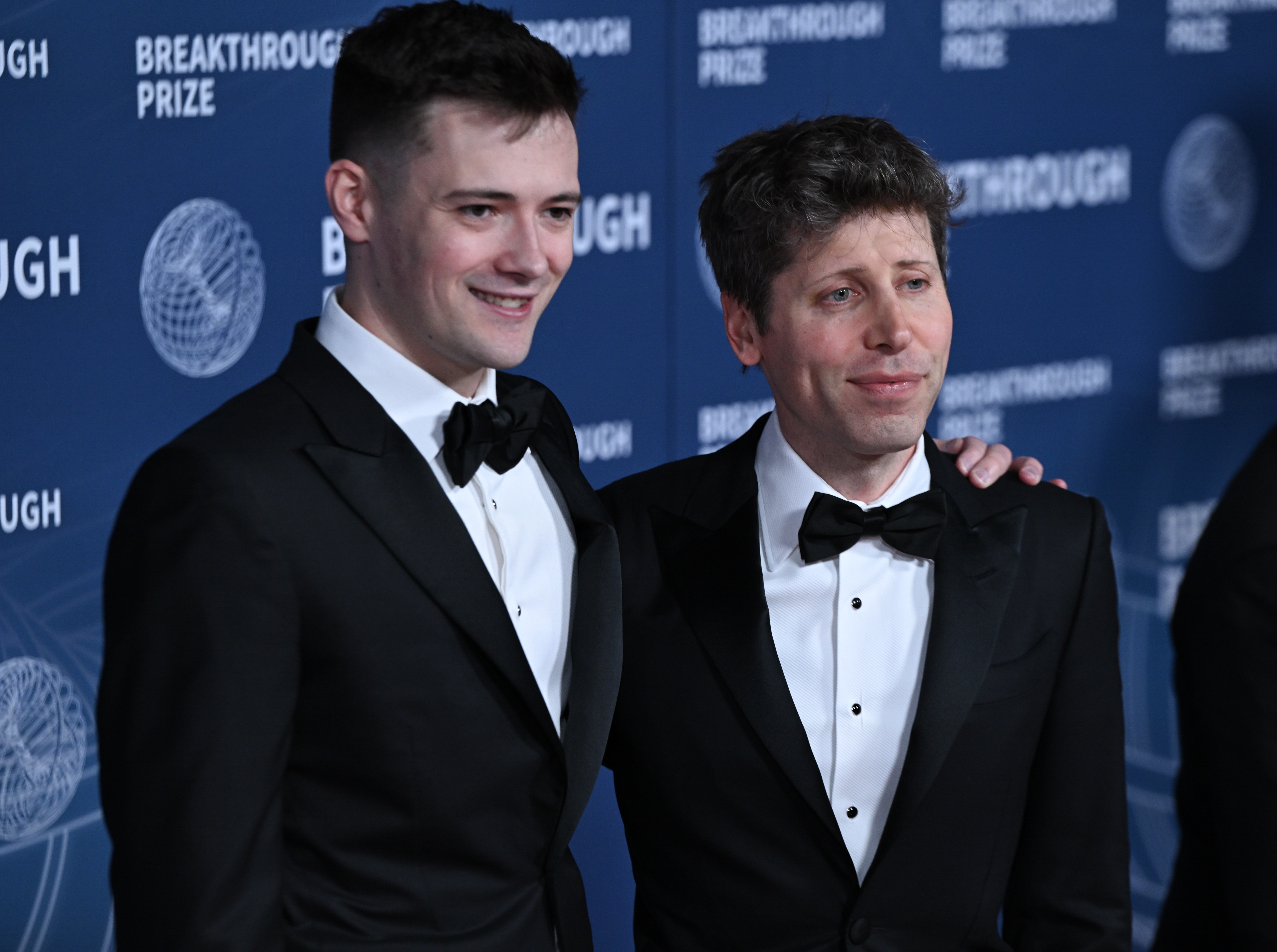 Oliver Mulherin and Sam Altman