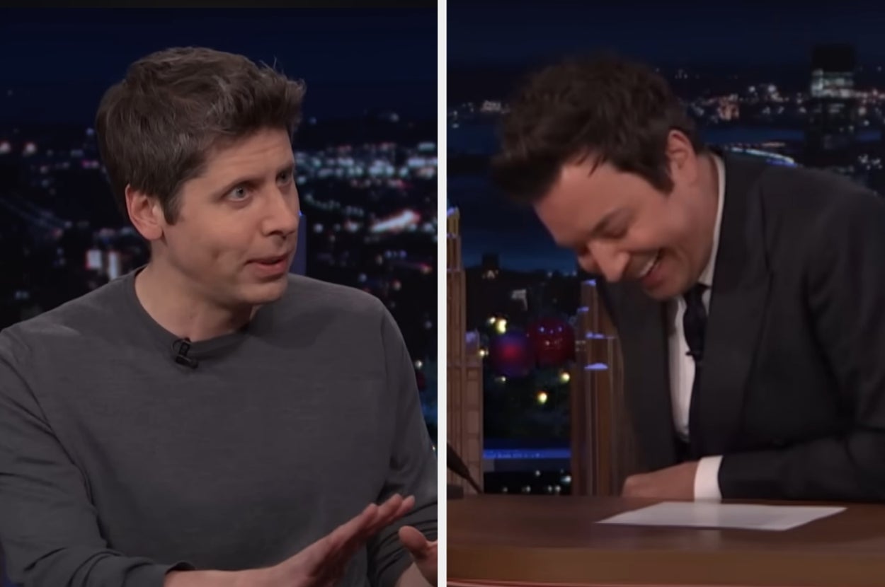 The CEO Of OpenAI Admitted That He “Cannot Imagine” Raising A Newborn Without ChatGPT, And Jimmy Fallon's Reaction Says It All