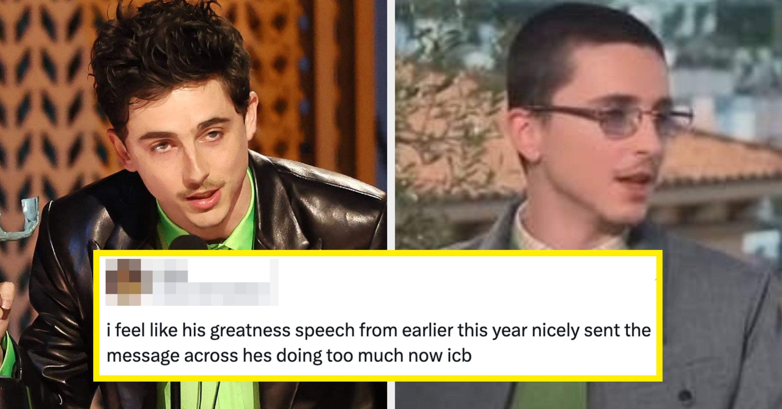 Timothée Chalamet’s Controversial ‘Top-Tier’ Acting Interview Seemingly Deleted After Backlash