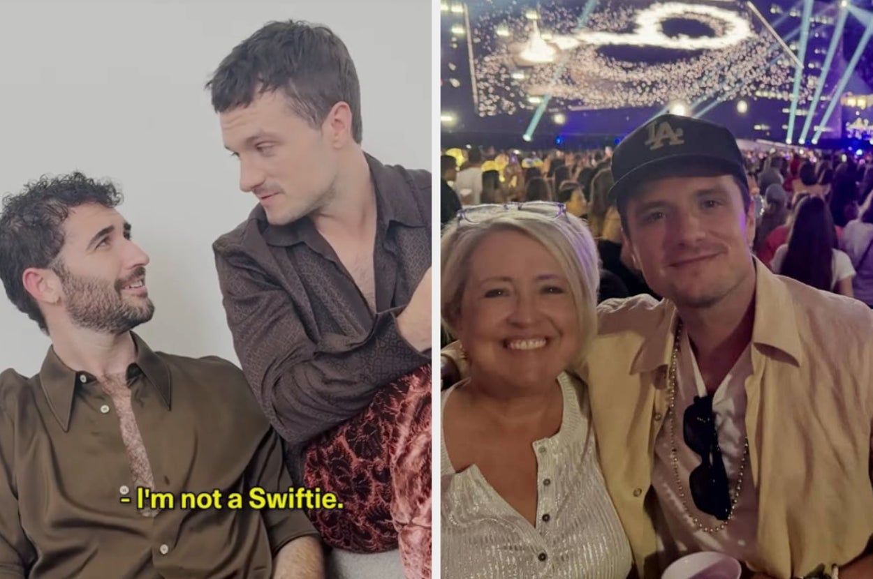 Josh Hutcherson Is Being Flamed On Social Media For Insisting He’s Not A Taylor Swift Fan — Despite Being Spotted In The VIP Pit At The Eras Tour