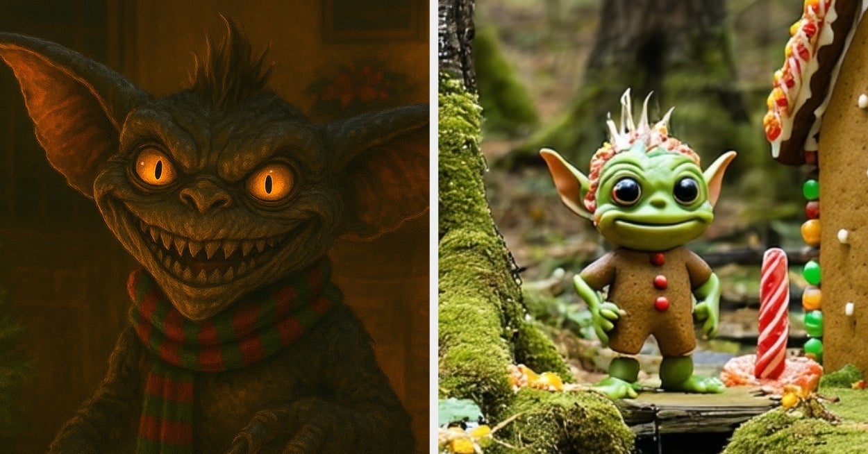 Everyone's Holiday Persona Is Either A Gingerbread Goblin Or A Midnight Mischief Gremlin...Which Are You?