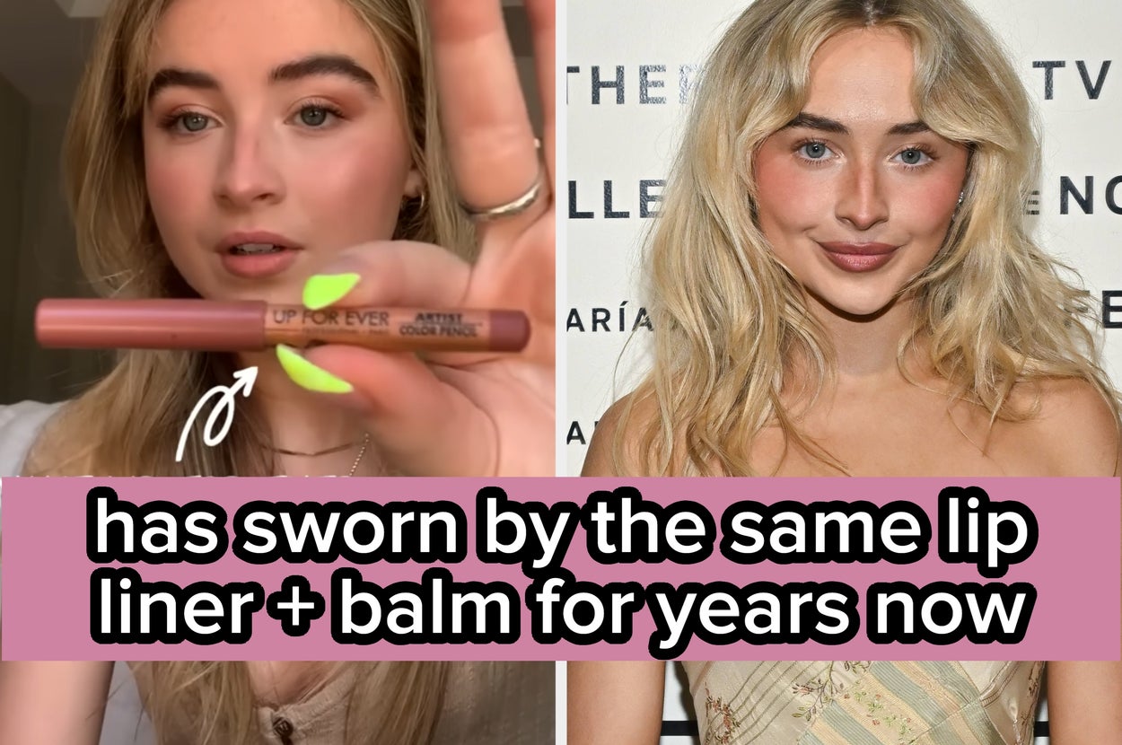 Person holding a "Make Up For Ever Artist Color Pencil" in "Wherever Walnut," used for makeup application