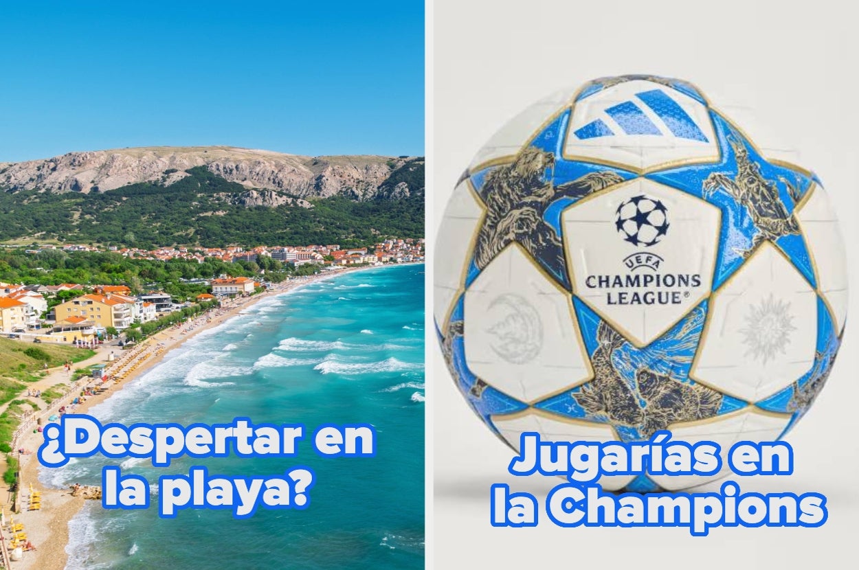Arma tu día perfecto de vacaciones y te diré en qué liga deberías de jugar