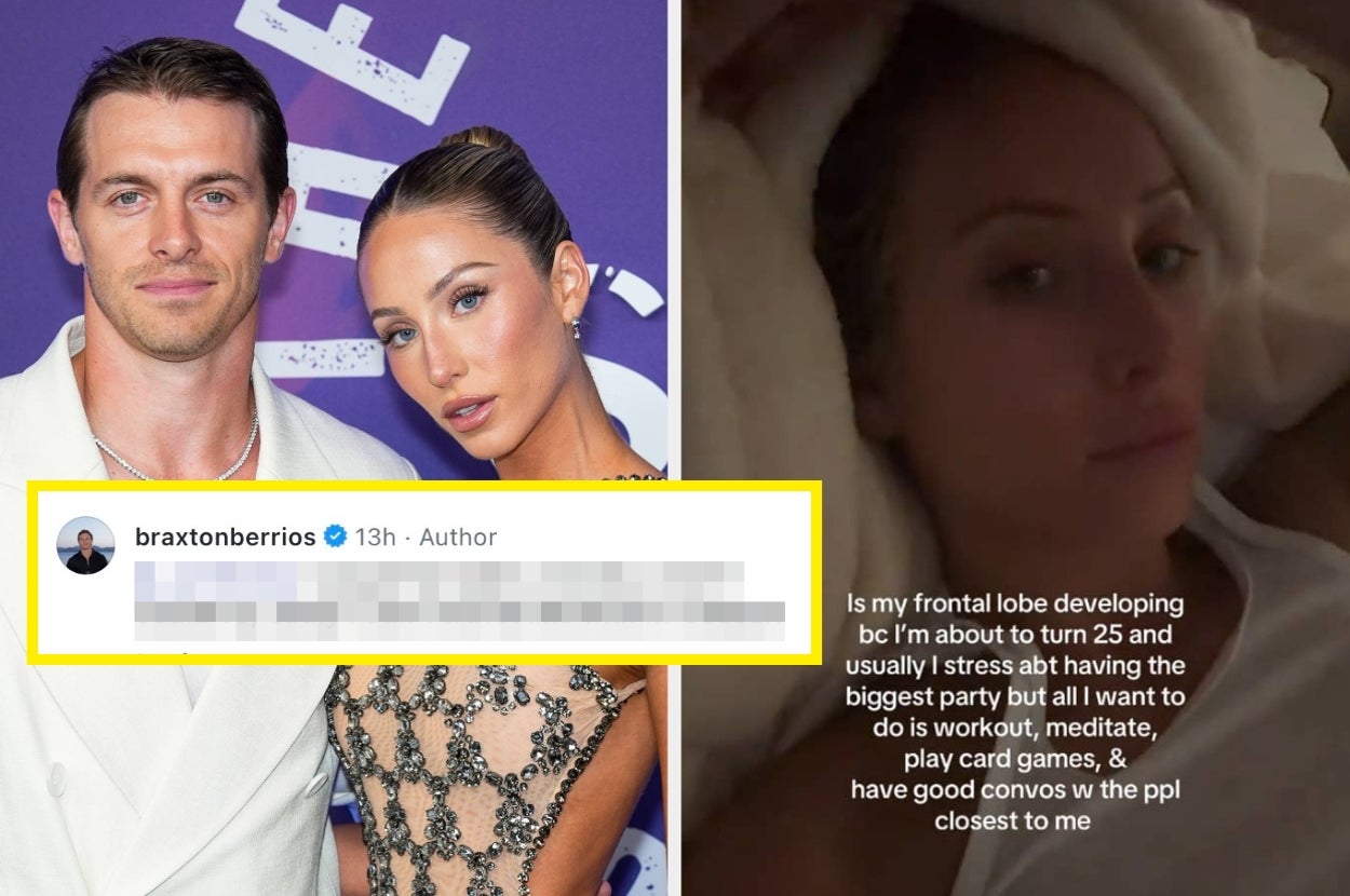 After Alix Earle Seemingly Alluded To Those Breakup Rumors, Braxton Berrios Defended Himself In The Comments Section Of His Latest Instagram Post
