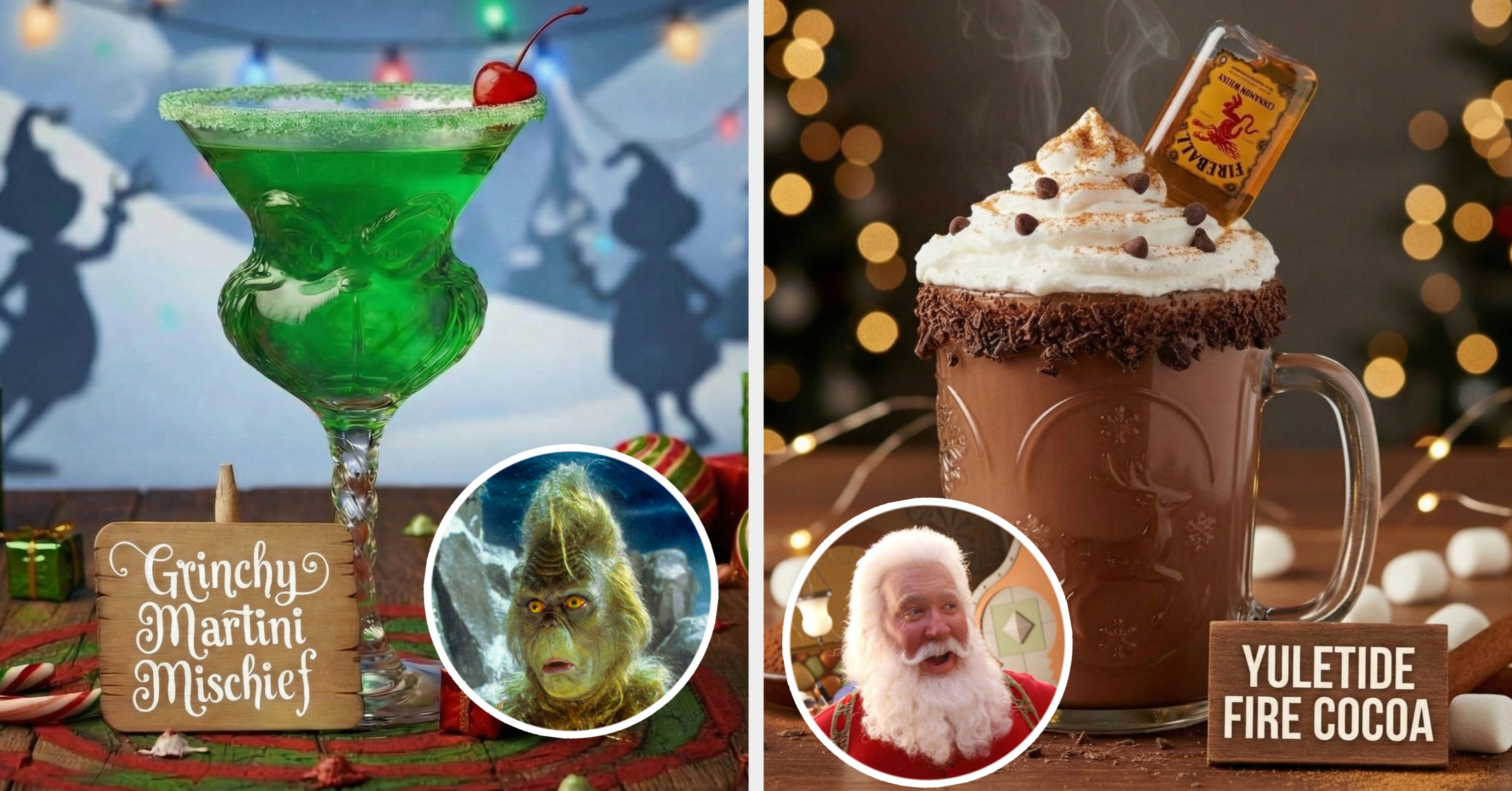 Only True Mixology Geniuses Can Create A Holiday Cocktail Worth Going Viral