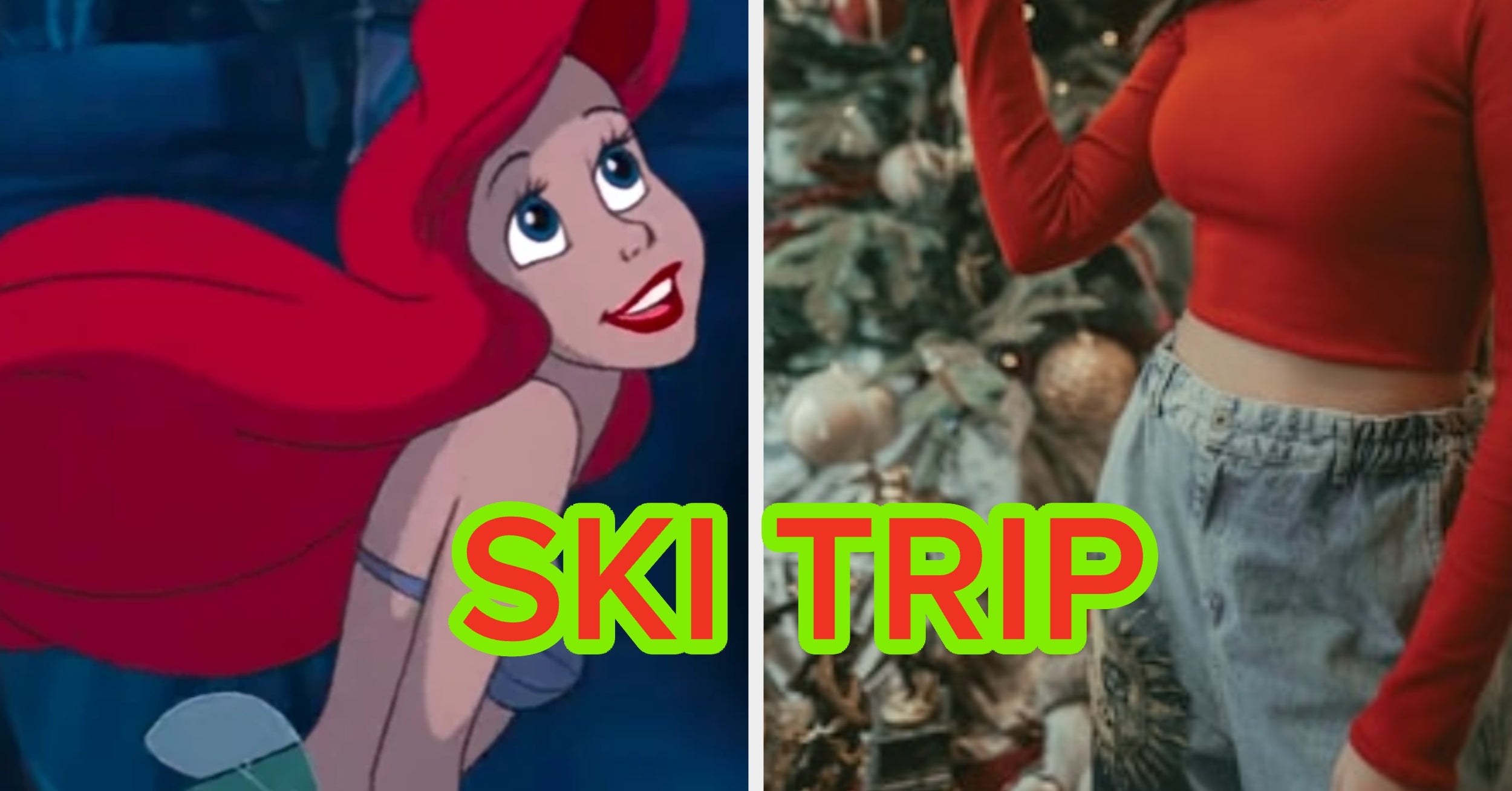 Your Disney Princess Christmas Outfit Choices Will Reveal Your Dream Holiday Vacation