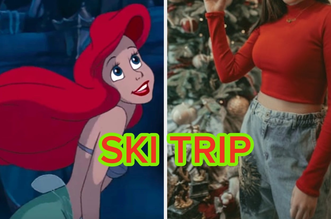 Your Disney Princess Christmas Outfit Choices Will Reveal Your Dream Holiday Vacation