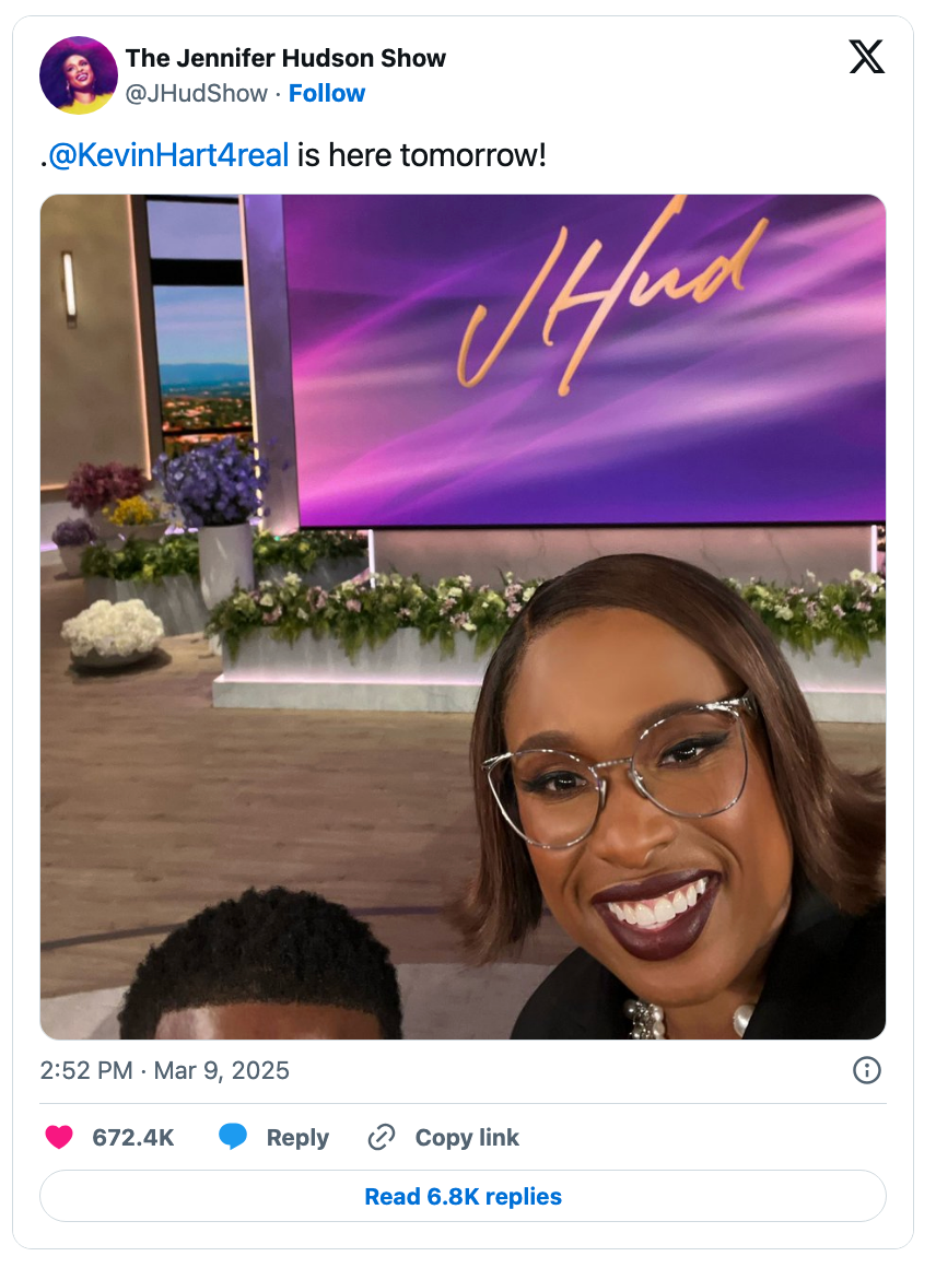 Selfie of a smiling idiosyncratic with glasses connected a speech amusement set. Screen promotes a impermanent quality by a comedian tomorrow