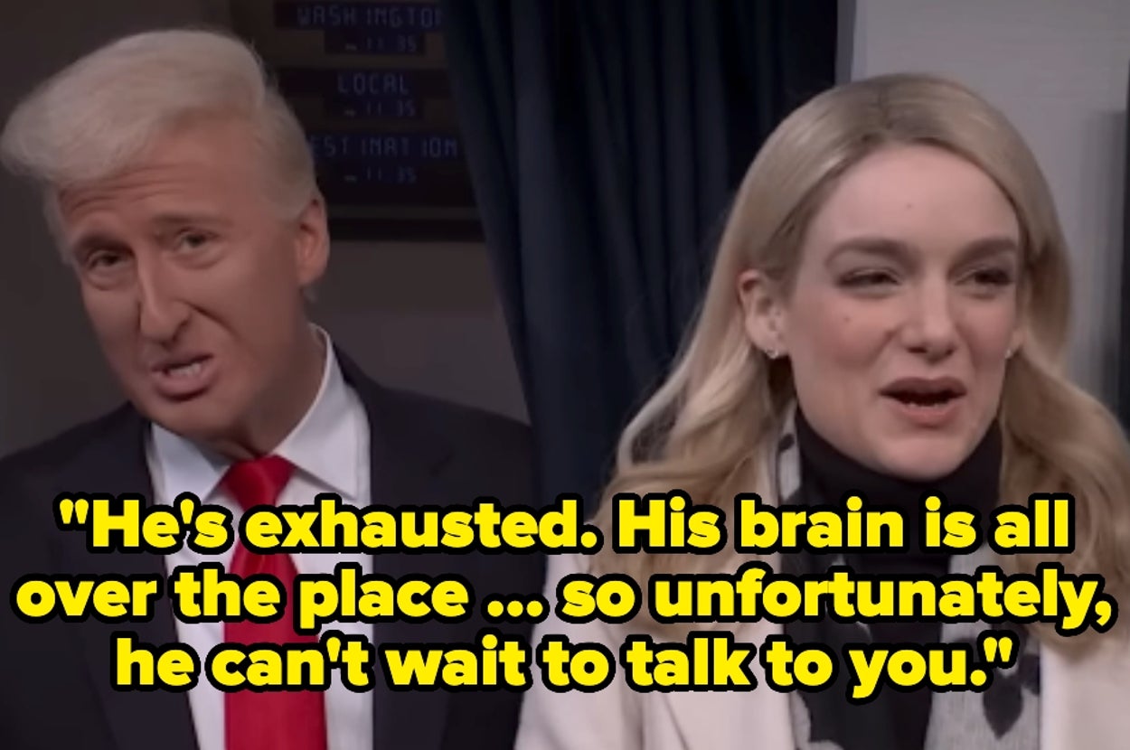 "It's Not Satire, It's A Documentary": Everybody's Saying The Same Thing About The "SNL" Cold Open With Donald Trump On Air Force One