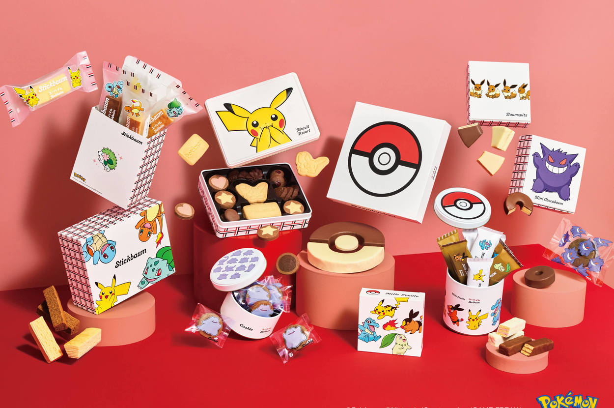 「ポケモン」と「ユーハイム」がコラボした2026年バレンタイン商品 / ユーハイムのプレスリリースより