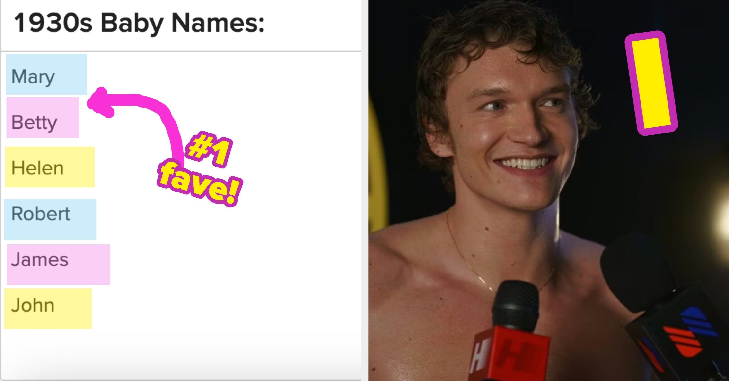 Make A DECADES-Long List Of Baby Names To Reveal The Initial Of Your Soulmate