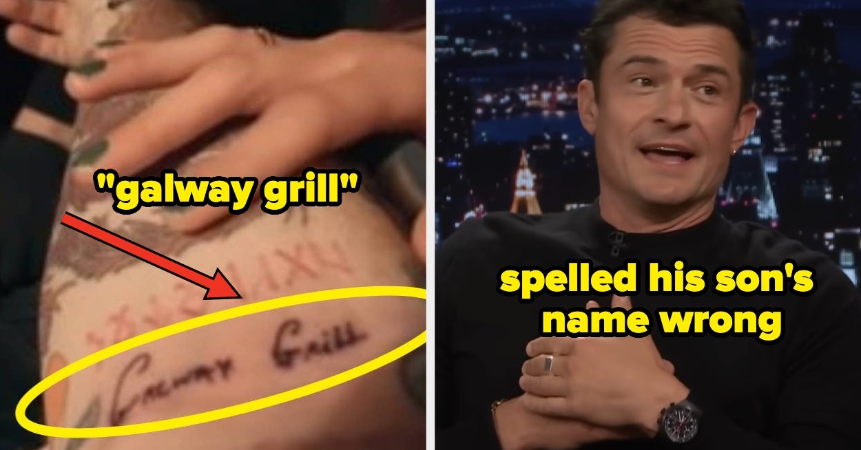 20 Famous People Who Accidentally Got Tattoos With Embarrassing Spelling Or Grammar Mistakes