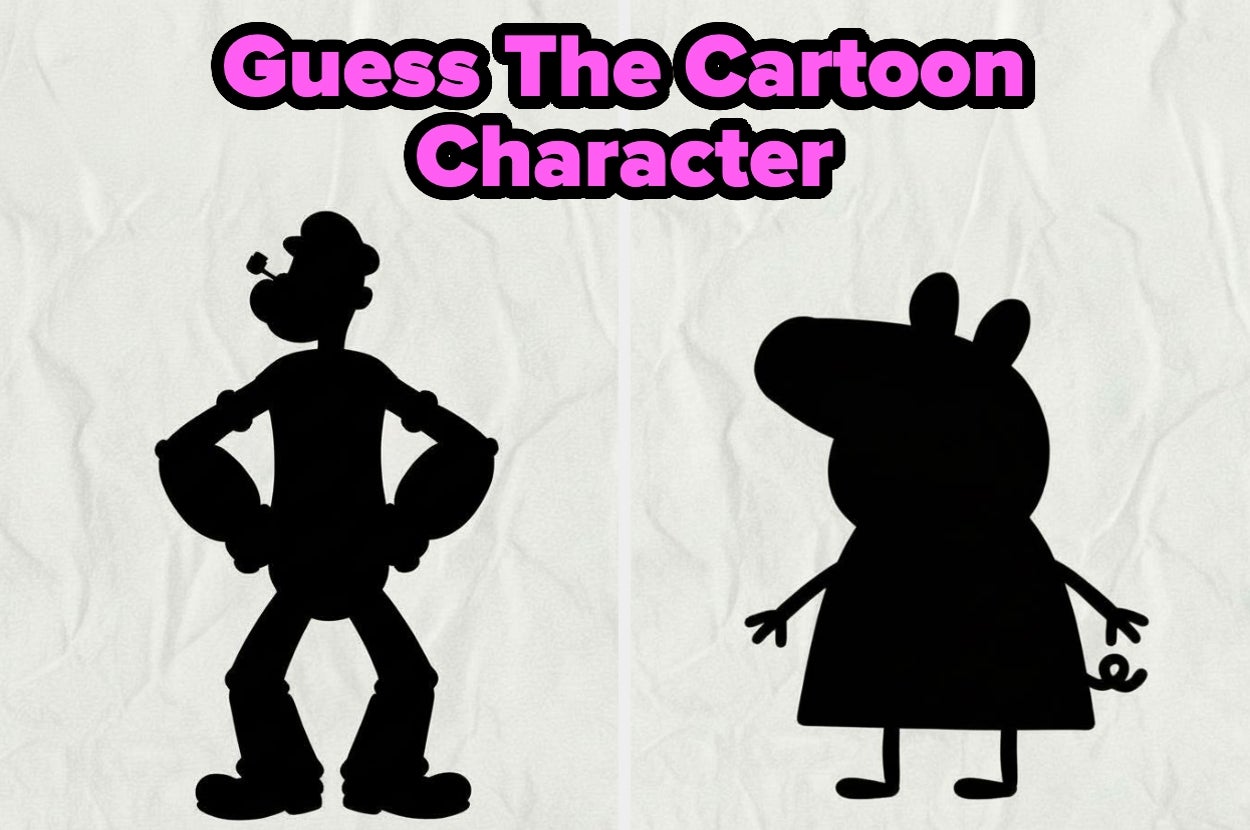 If You’re Over 22 And Get At Least 15/20 On This Cartoon Silhouette Quiz, I’m Impressed
