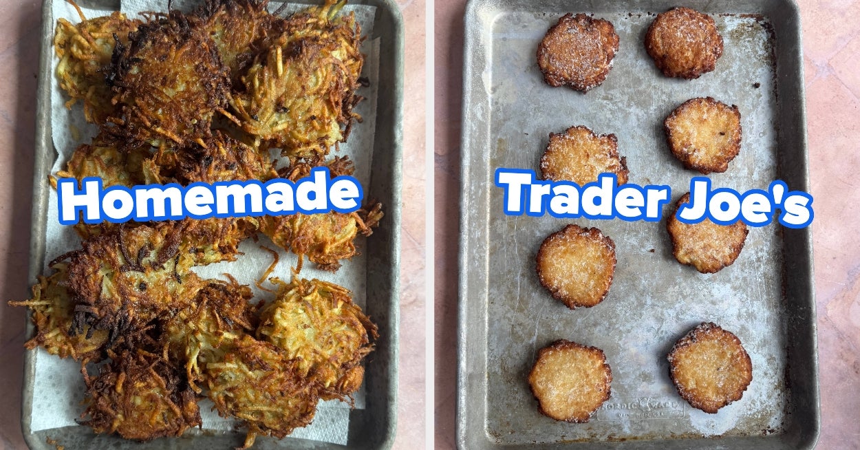 I Tested Trader Joe’s Latkes On A Busy Hanukkah Night — Here’s Whether Or Not They’re Actually Worth Buying