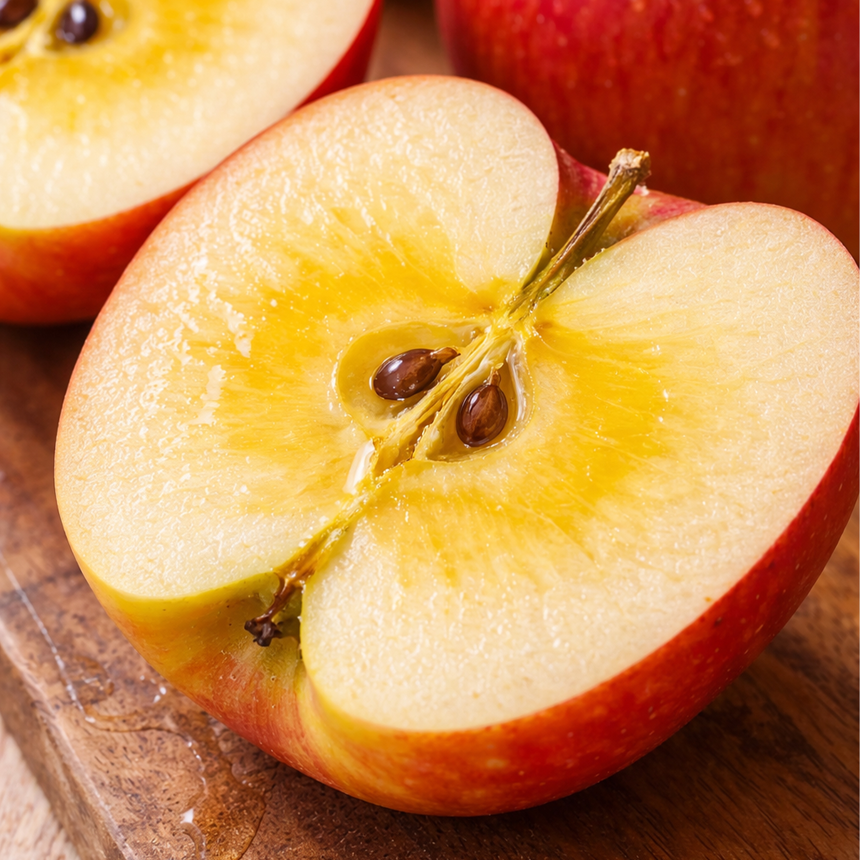 りんごの蜜】正体は甘くない？一番甘いのはどこ？知って得する豆知識