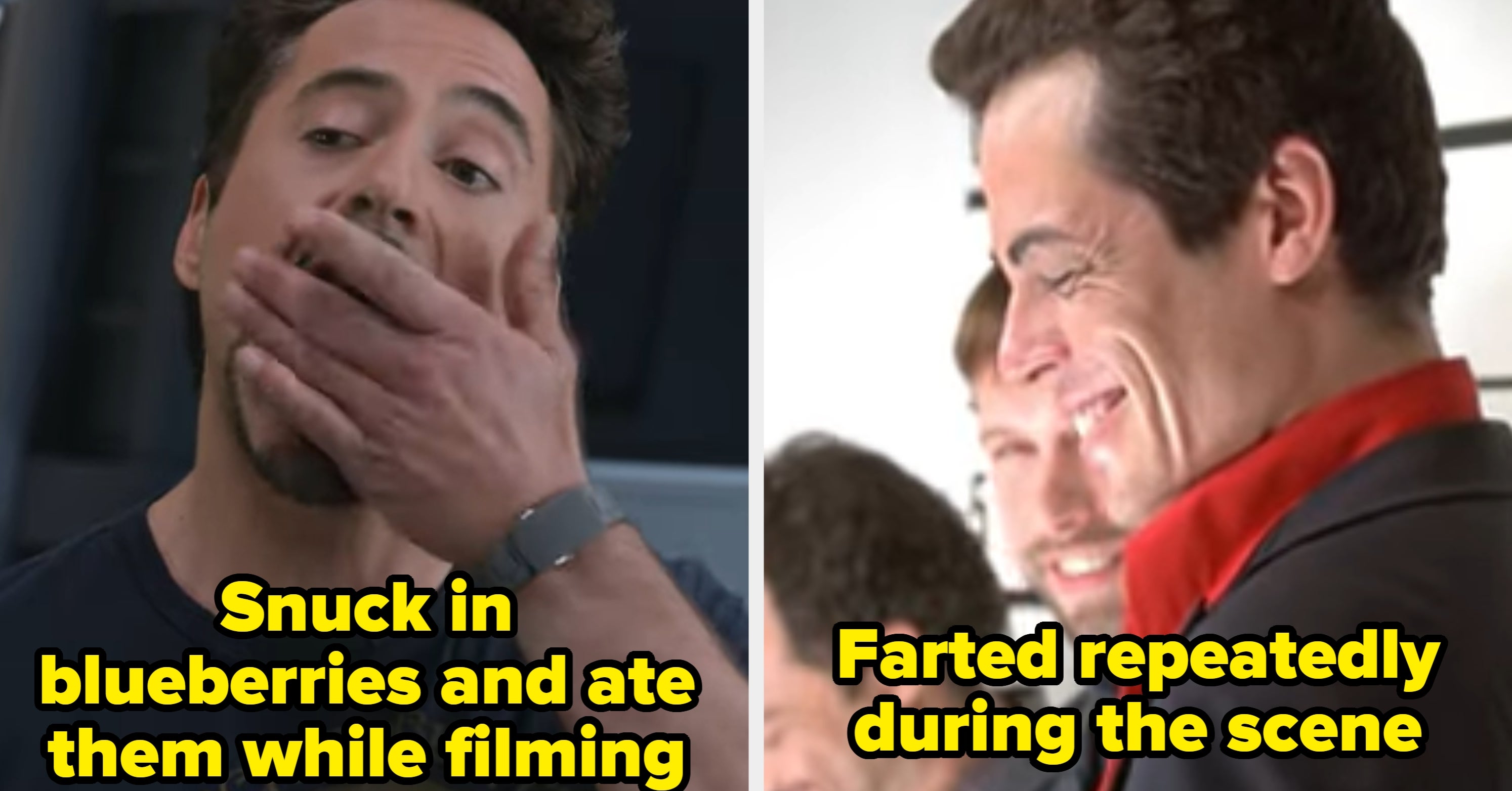 14 Times Actor's Bloopers And Improvisations Actually Made It In The Film Because They Were Just Too Good To Miss