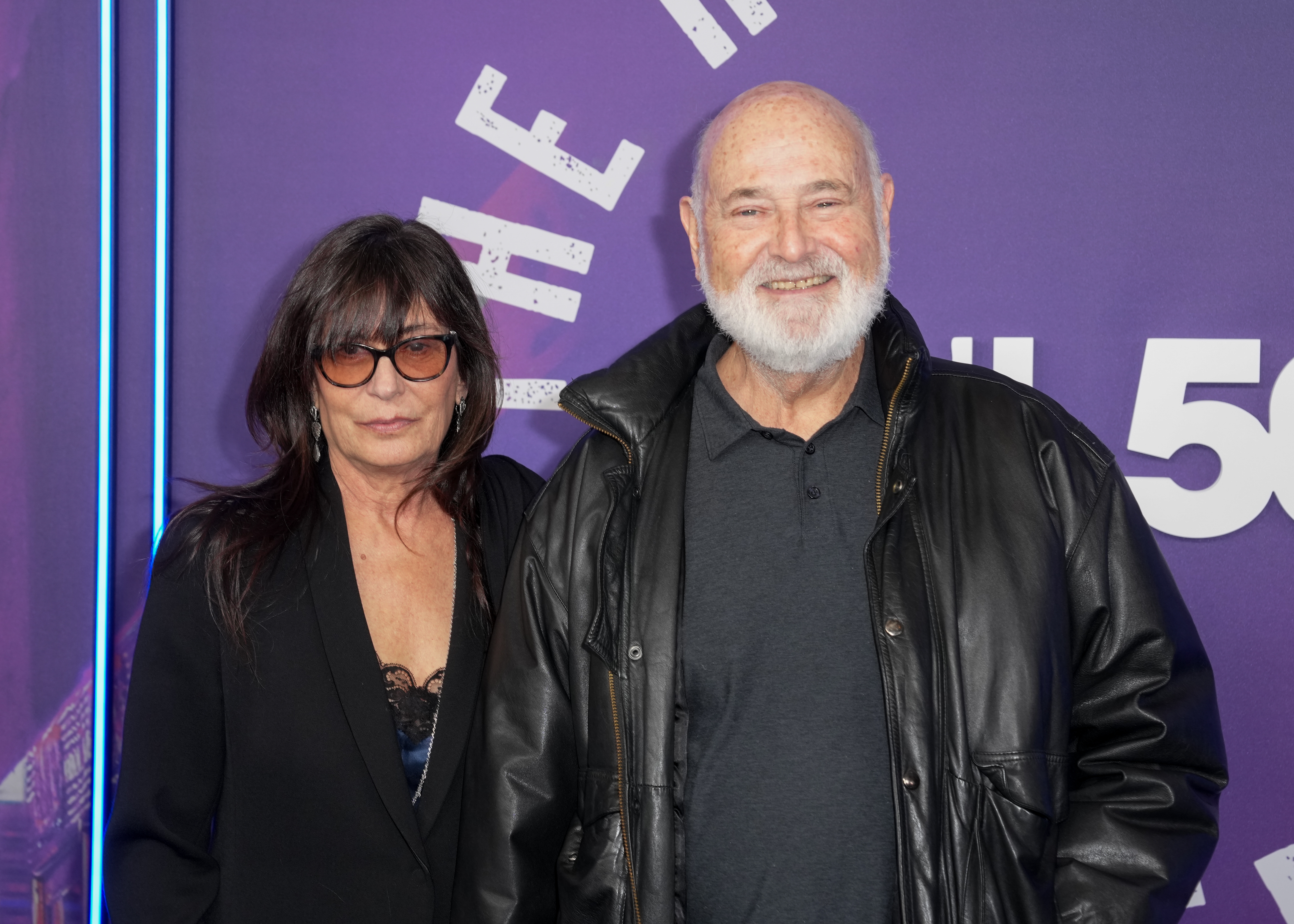 Michele Singer Reiner and Rob Reiner at an event