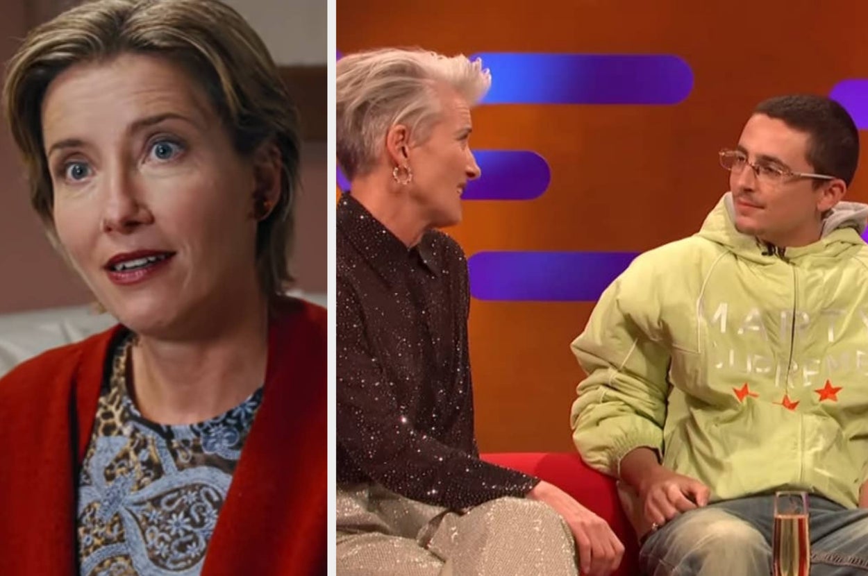 “Little Clueless Timothée”: People — Including Emma Thompson — Are Completely Baffled By Timothée Chalamet’s Total Misread Of “Love Actually”