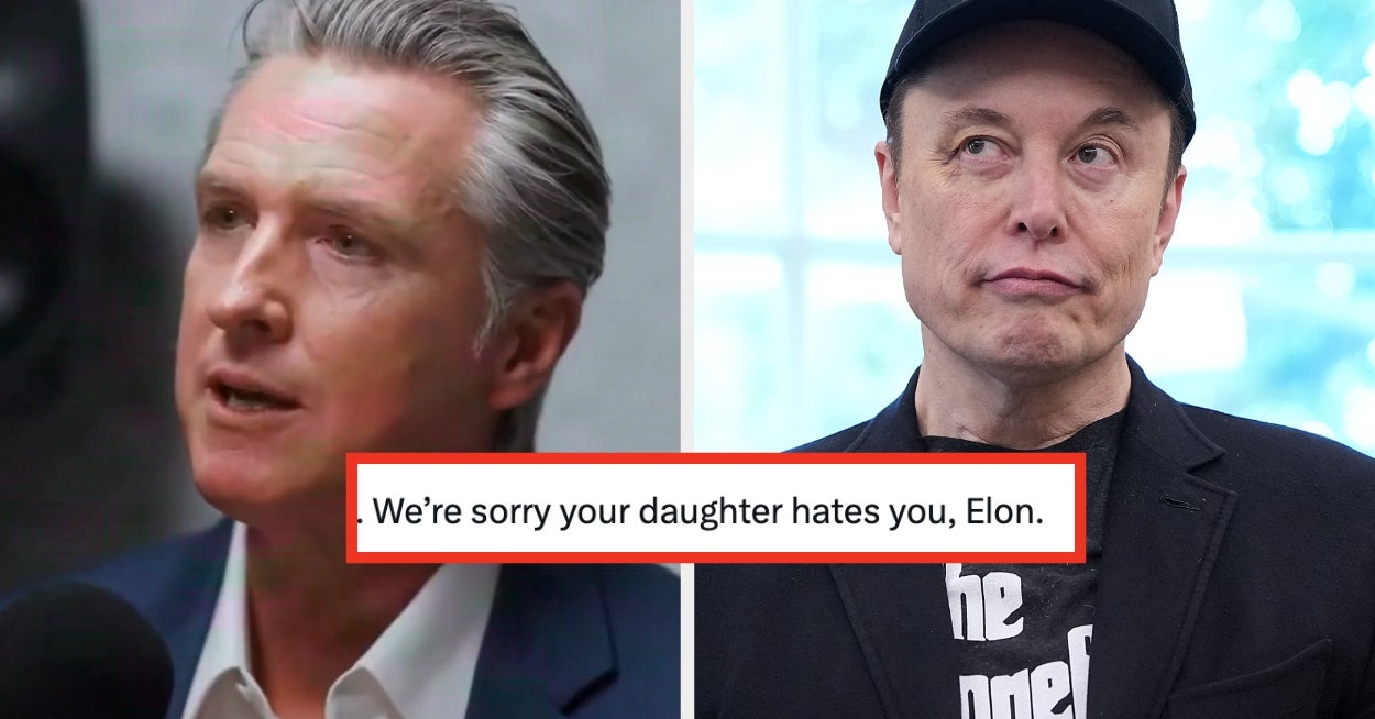 Elon Musk And Gavin Newsom Are Now Fighting, And Things Got Personal
