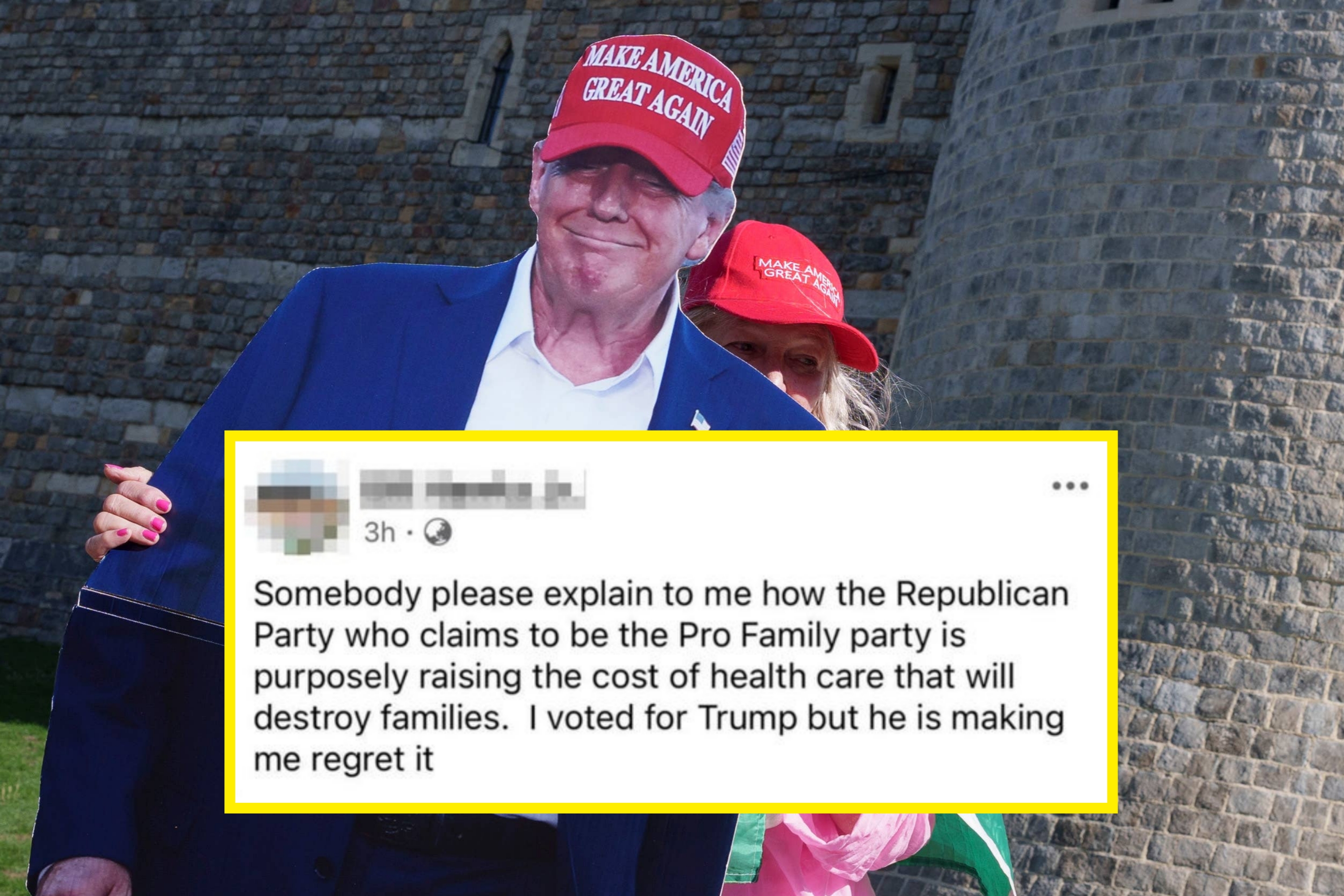 buzzfeed.com - Michaela Bramwell - MAGA Supporters Are Facing Crushing Healthcare Bills, And Their Reactions Are Painfully Predictable