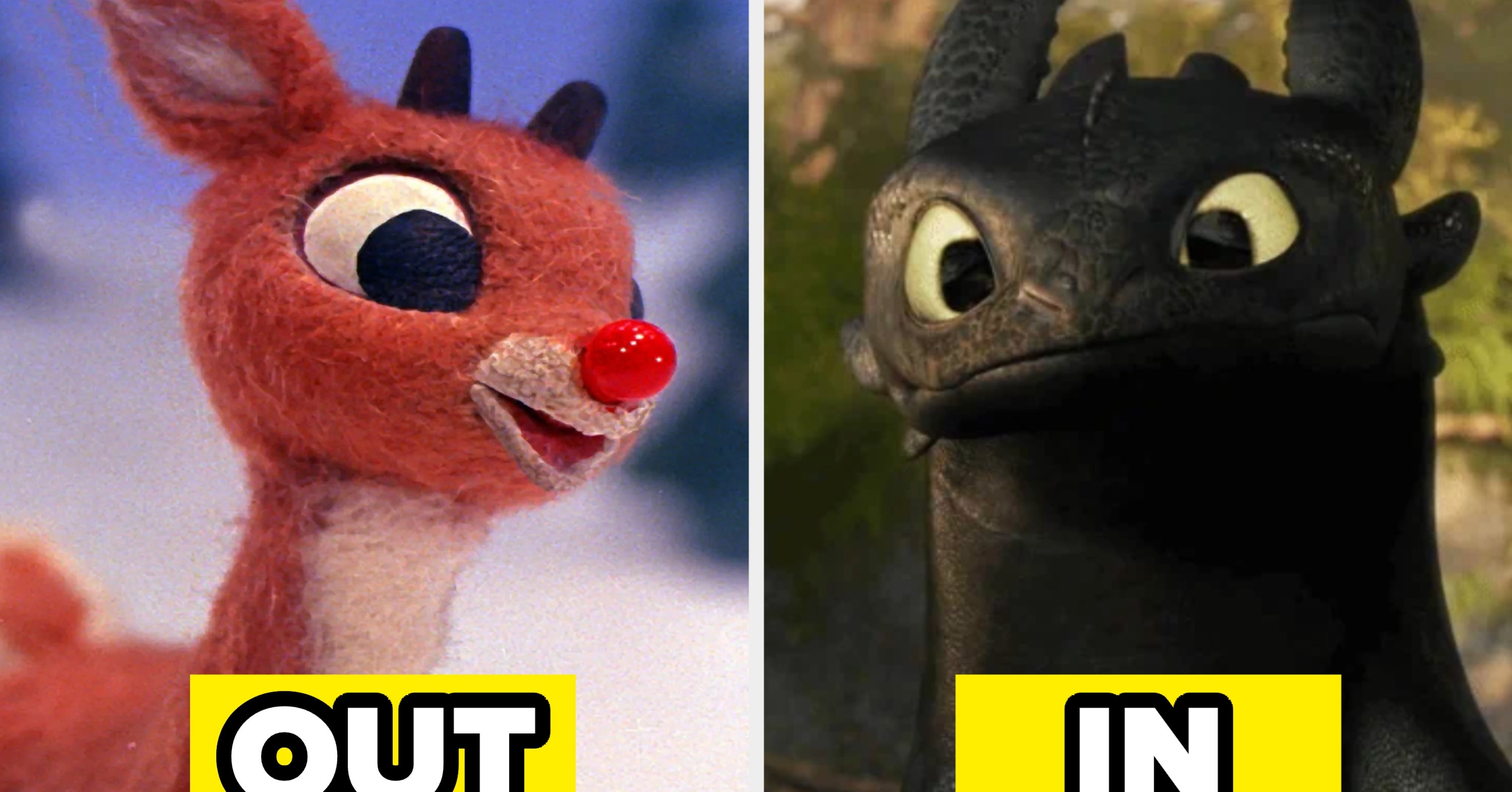 You can replace Rudolph with another fictional creature to guide the sleigh. What are you choosing and why?