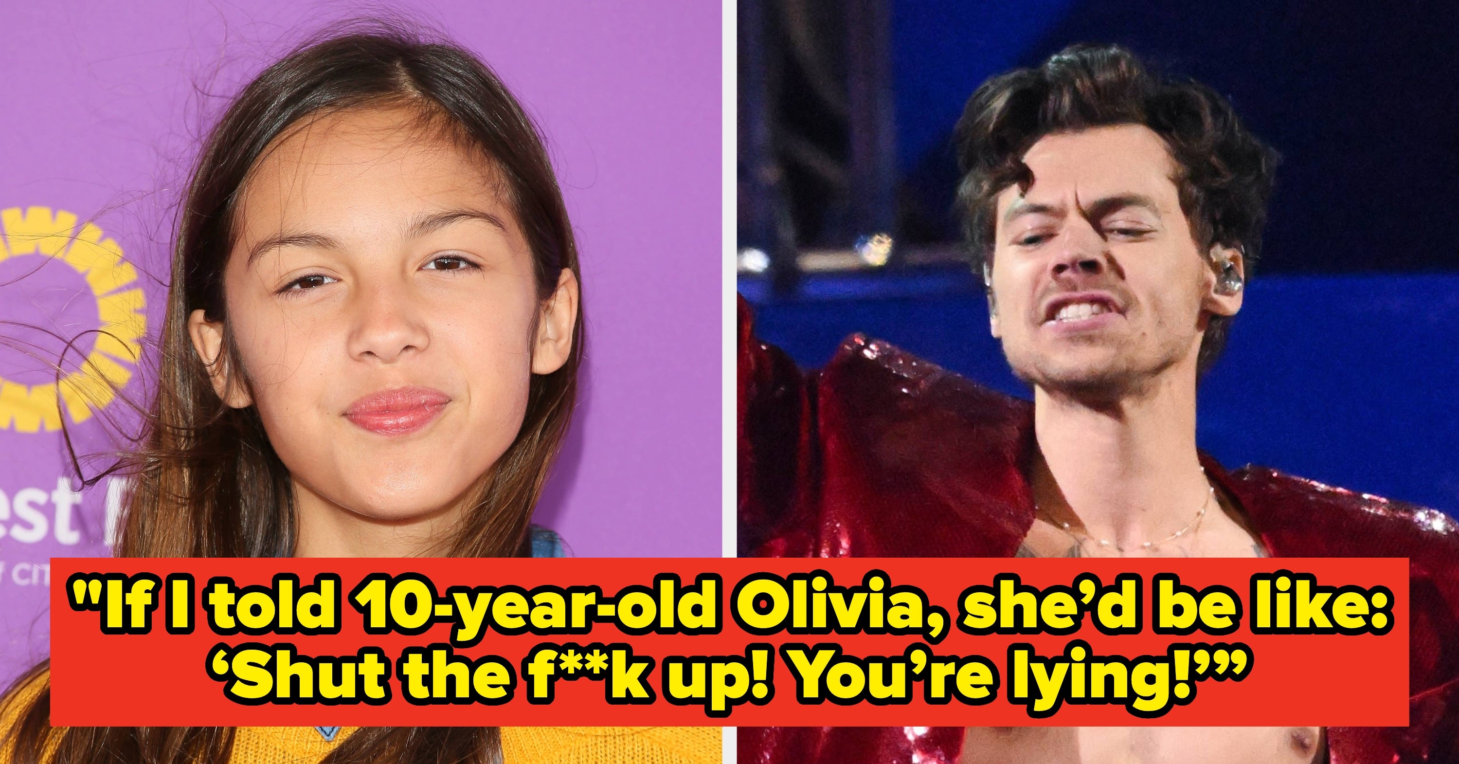 Olivia Rodrigo Just Reflected On Actually Living The One Direction Fanfiction She Wrote As A Kid In Adulthood After Hanging Out With Harry Styles IRL
