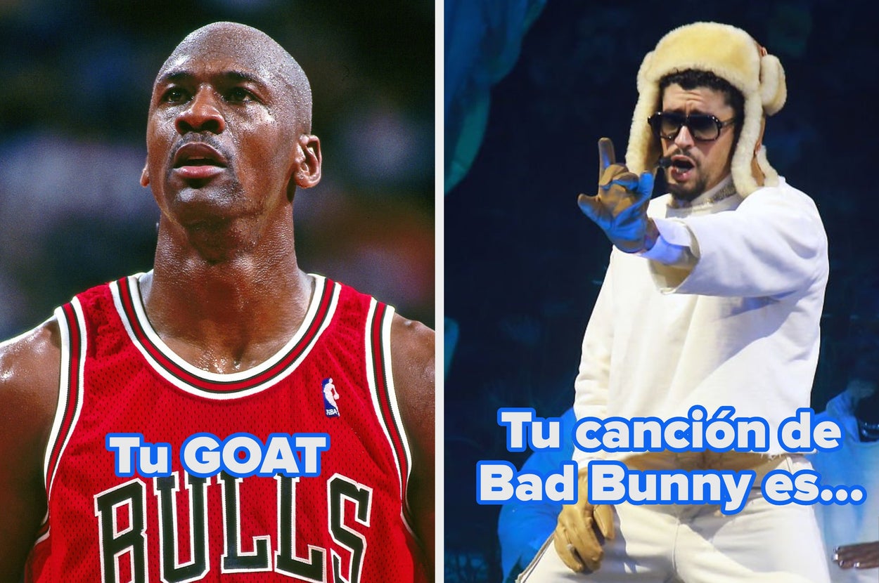 Elige a tus GOATs favoritos y te diré 3 canciones de Bad Bunny que no pueden faltar en tu playlist