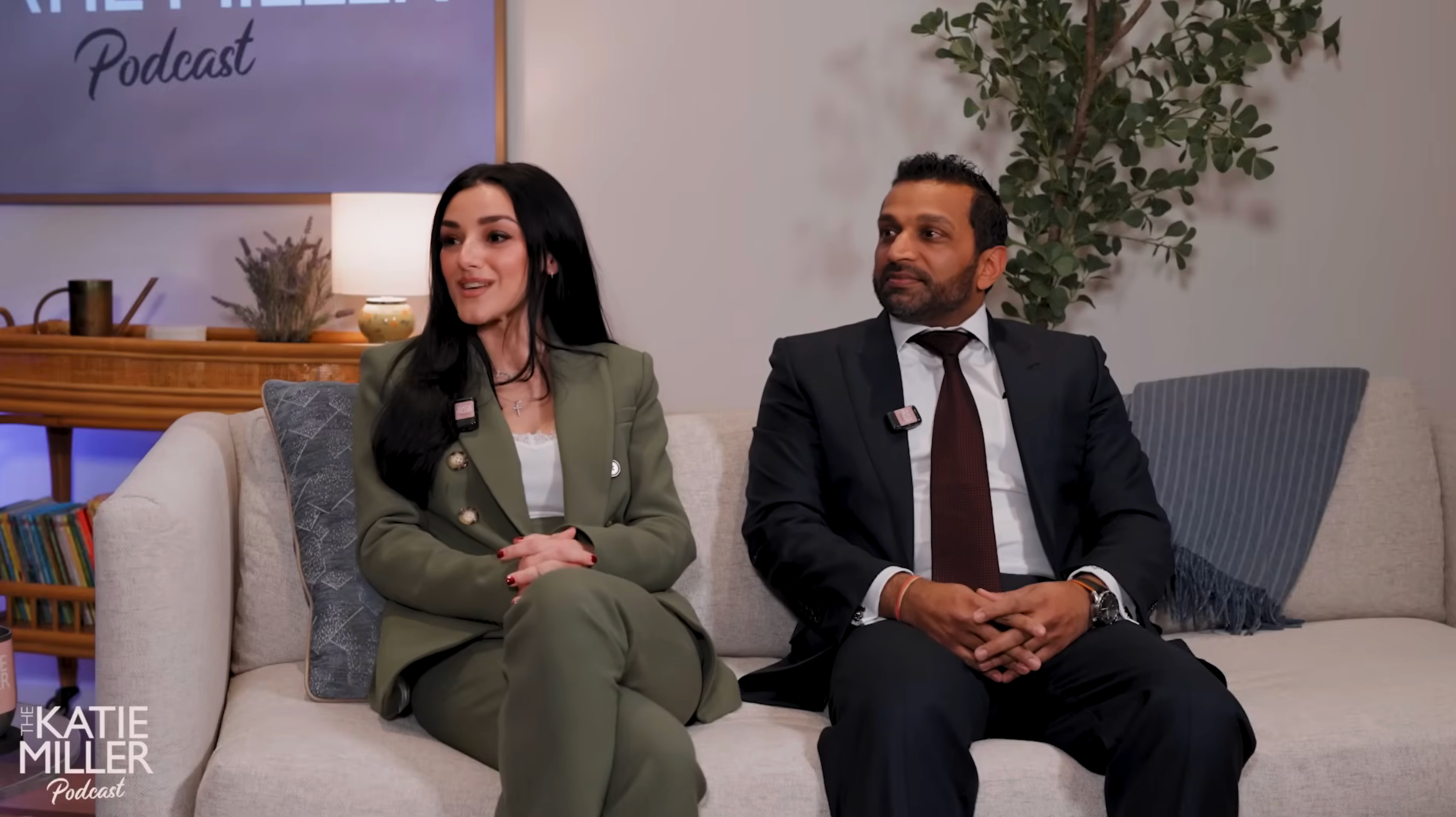 Two radical beryllium connected a sofa during a podcast interview. The pistillate wears a tailored suit, and the antheral is successful a ceremonial suit. The mounting is casual