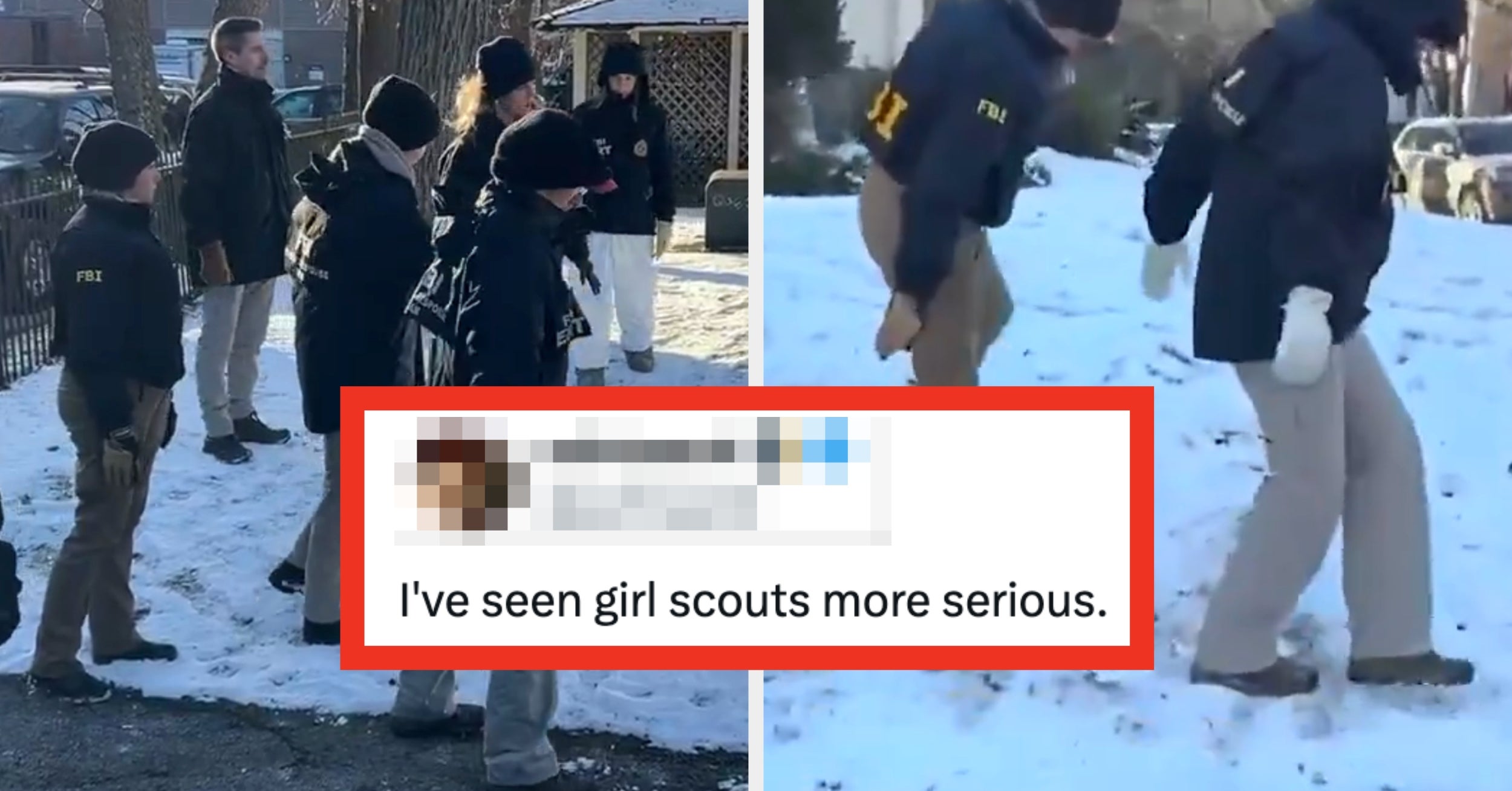 "They Look Like A Bunch Of Pre-School Kids On A School Field Trip": People Are Mocking The Crap Out Of These FBI Agents