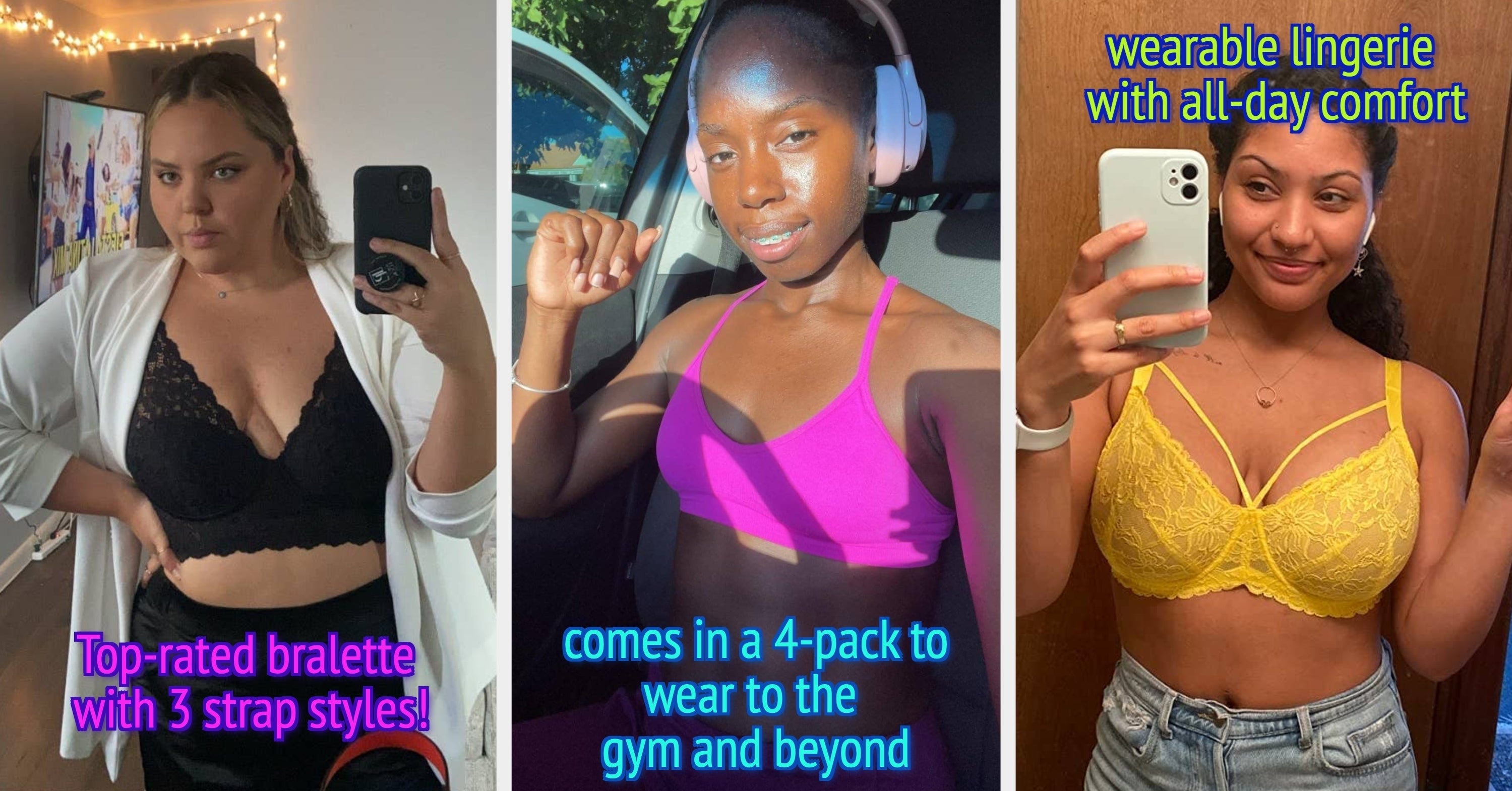 25 Comfy Bras From Amazon Reviewers Say They Wear All Day With No Discomfort