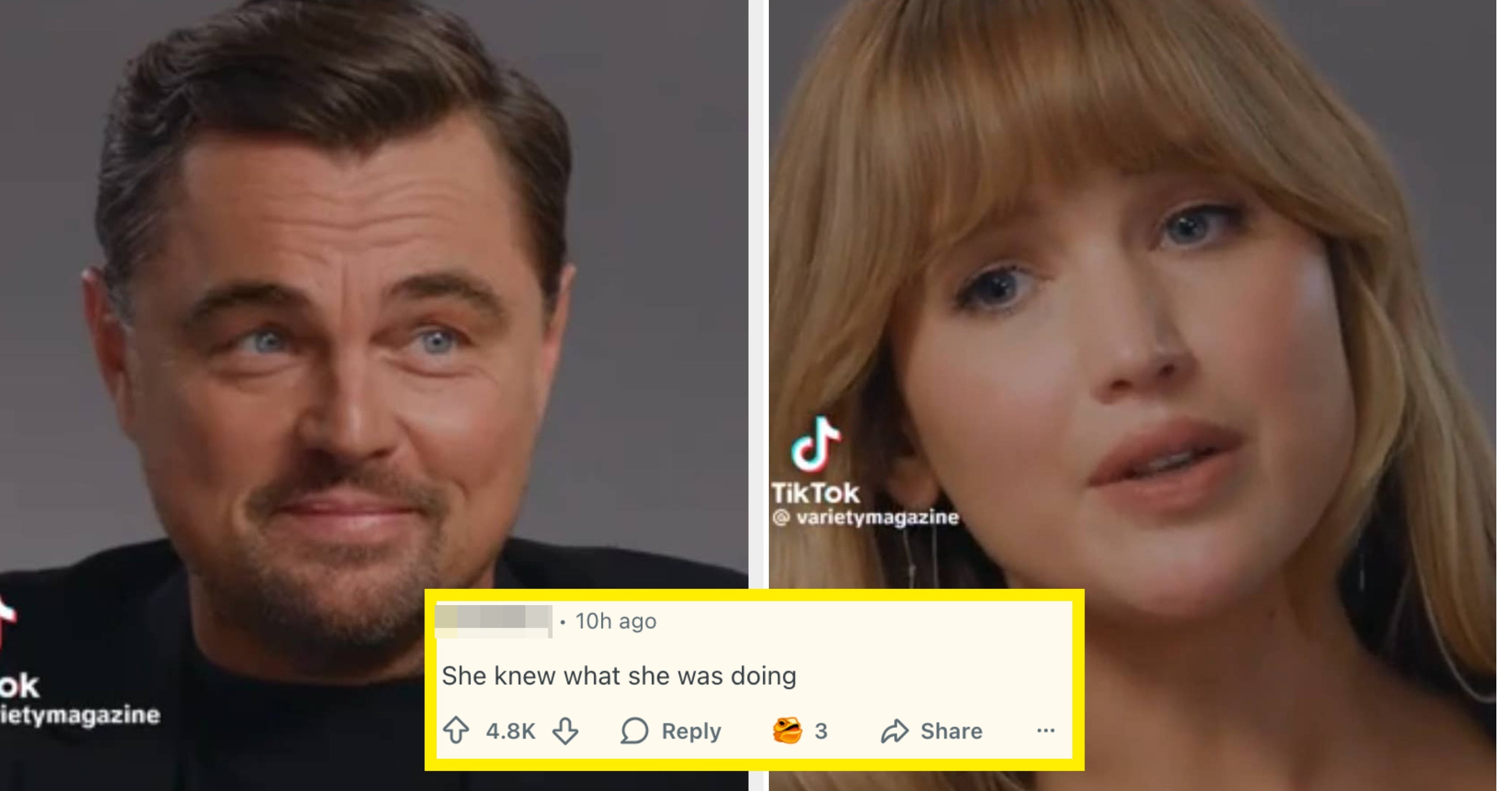Jennifer Lawrence Is Being Praised For Her “Epic Trolling” After She Seemingly Poked Fun At Leonardo DiCaprio To His Face