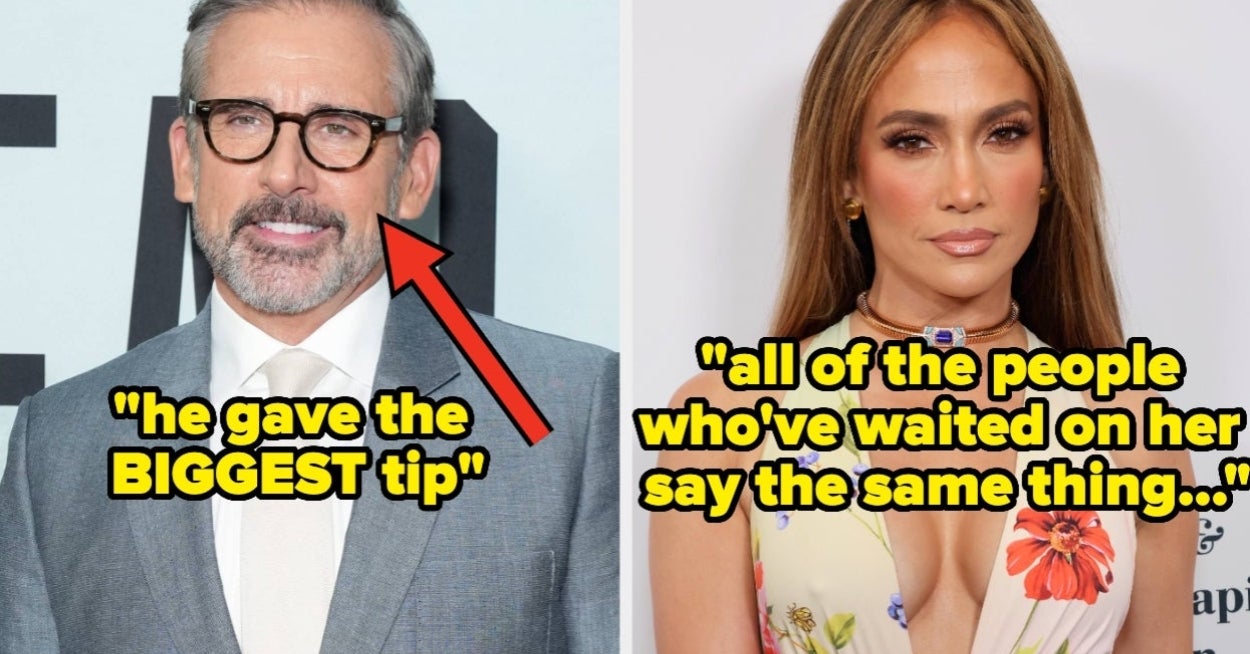 People Who've Waited On Celebrities Are Revealing Who's A Good Tipper And Who Isn't, And It's Verrry Surprising