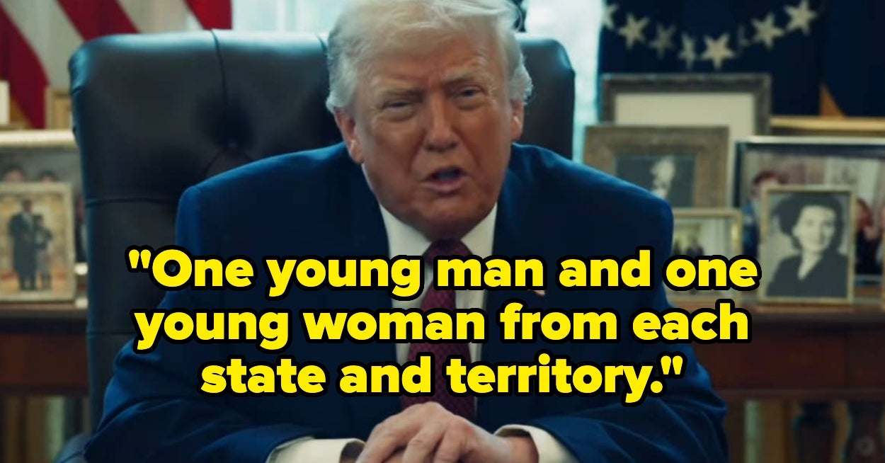 Trump Announced A New Games Where One Boy And One Girl From Each State Will Compete