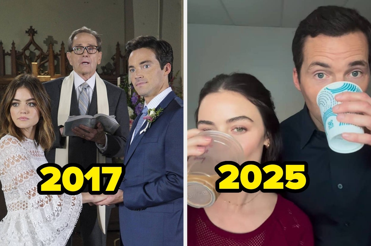 Lucy Hale And Ian Harding Are Reuniting For A Christmas Rom-Com, And The Sound You Hear Is A Million "Pretty Little Liars" Fans Squealing