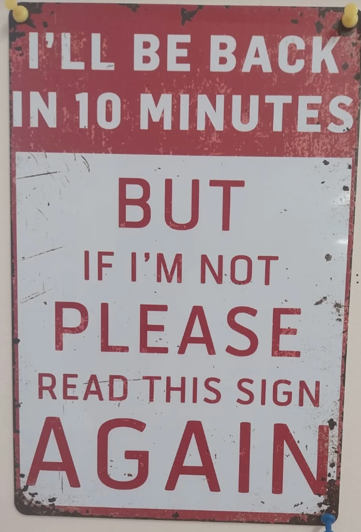  "I'll beryllium  backmost  successful  10 minutes, but if I'm not, delight  work   this motion   again."